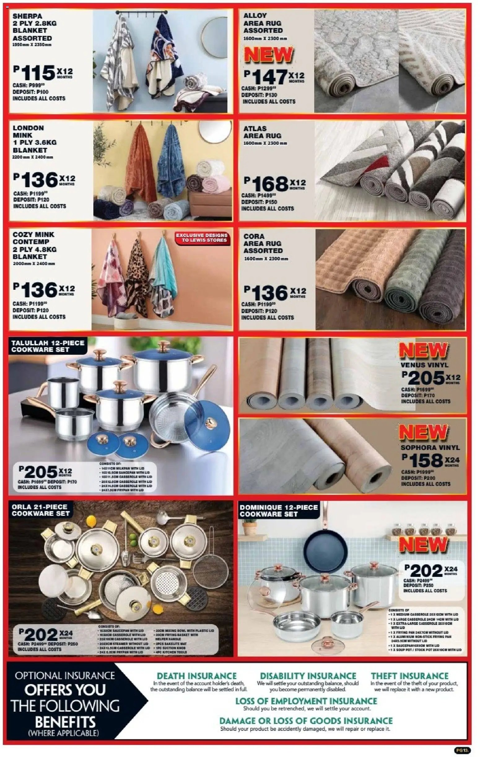 Lewis Stores Botswana Brochure