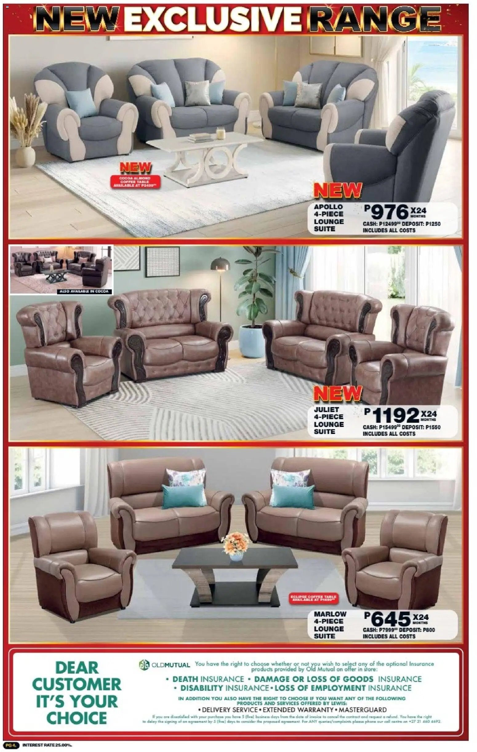 Lewis Stores Botswana Brochure