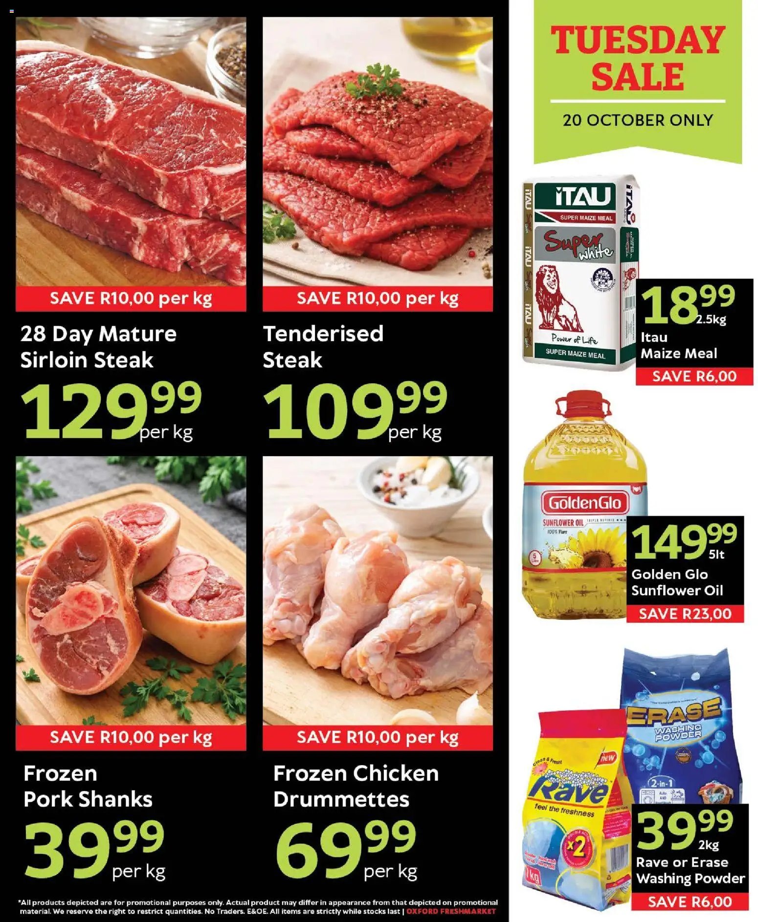 Oxford Freshmarket Tuesday Sale