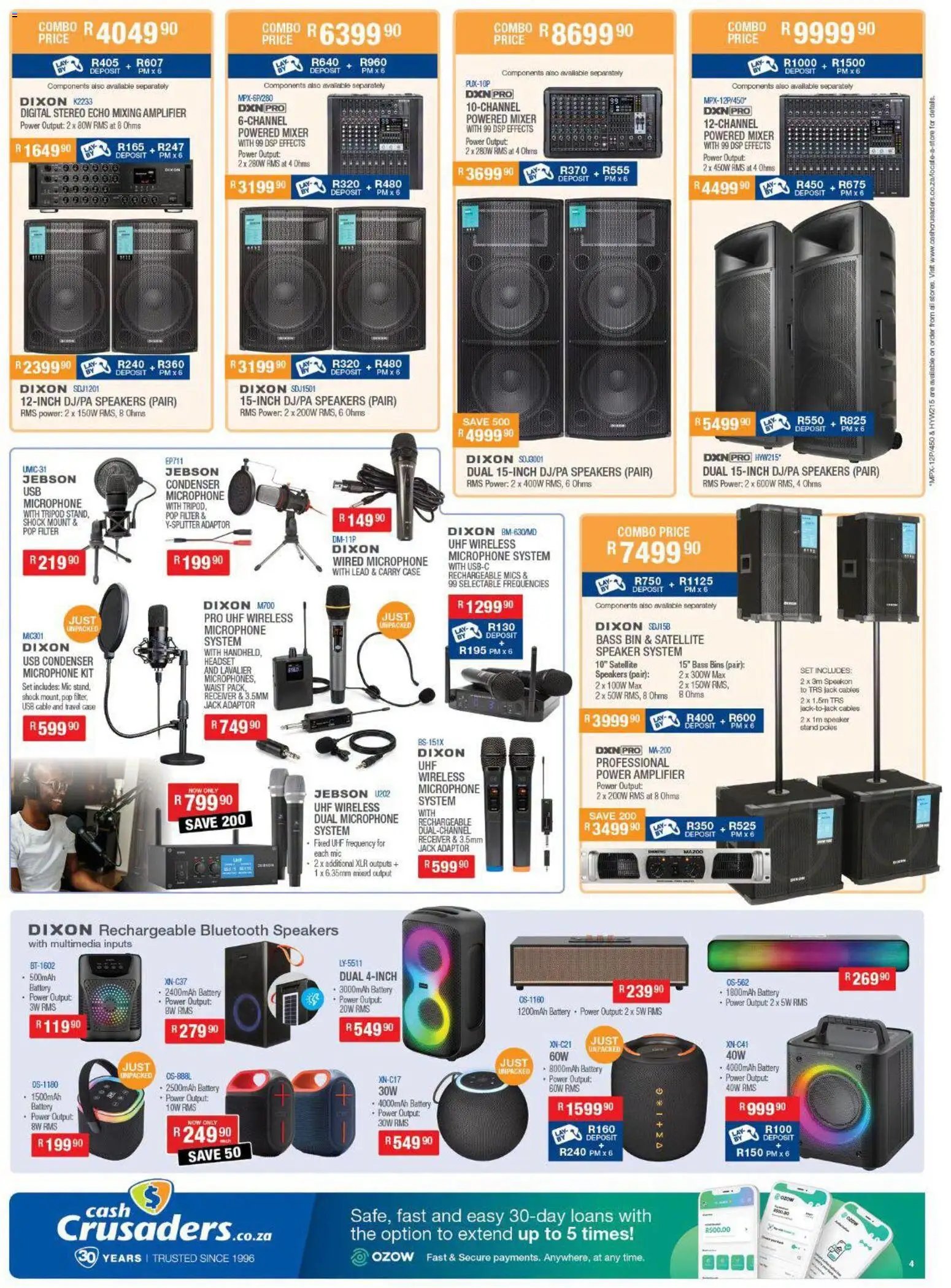 Cash Crusaders Specials