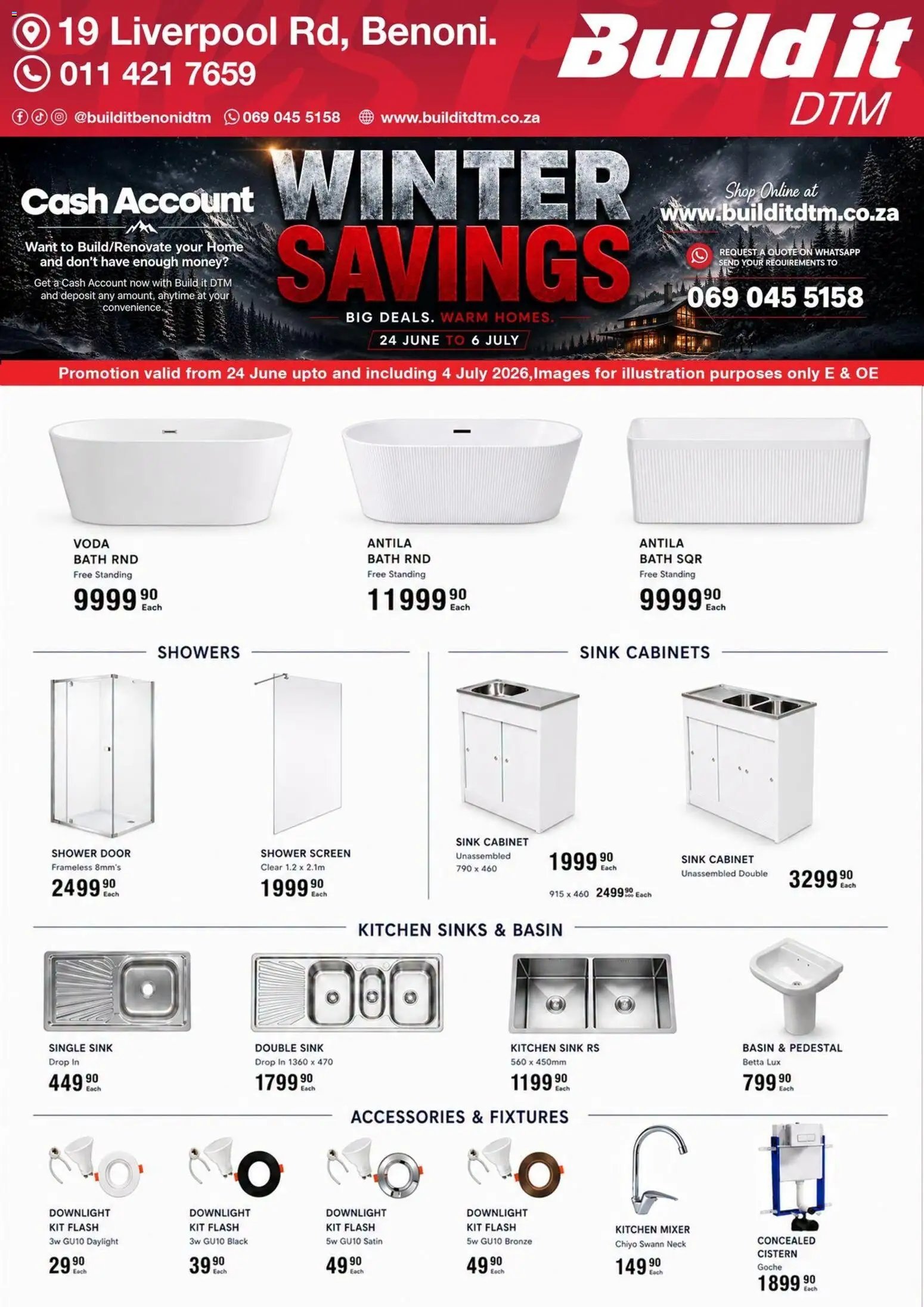 Build It Gauteng - Winter Savings