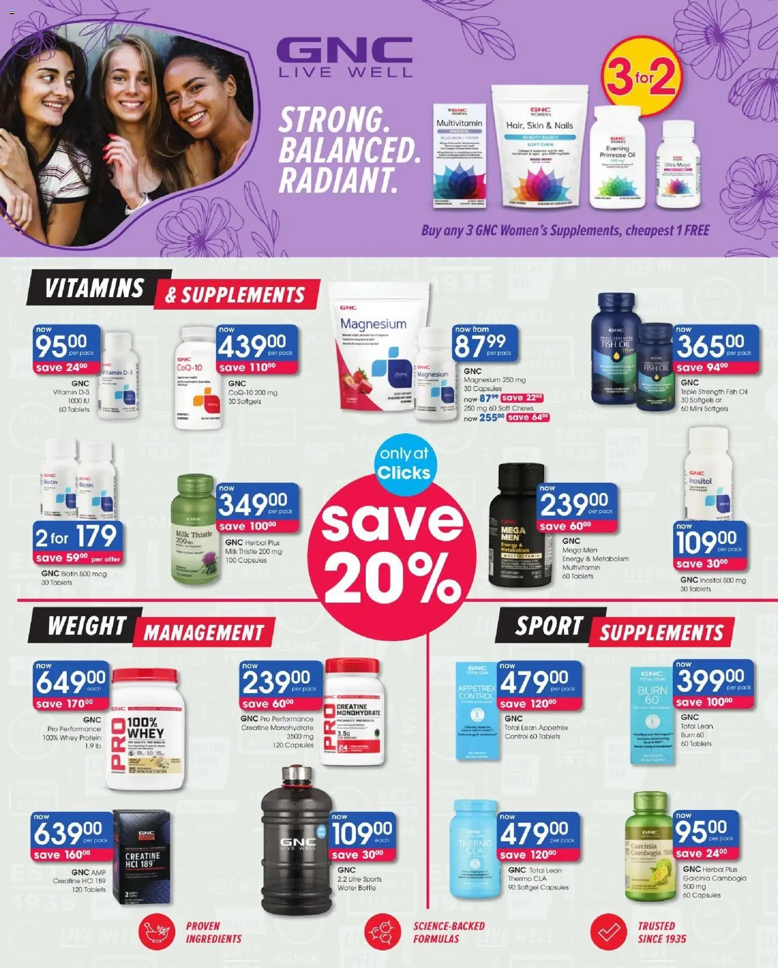 Clicks Specials