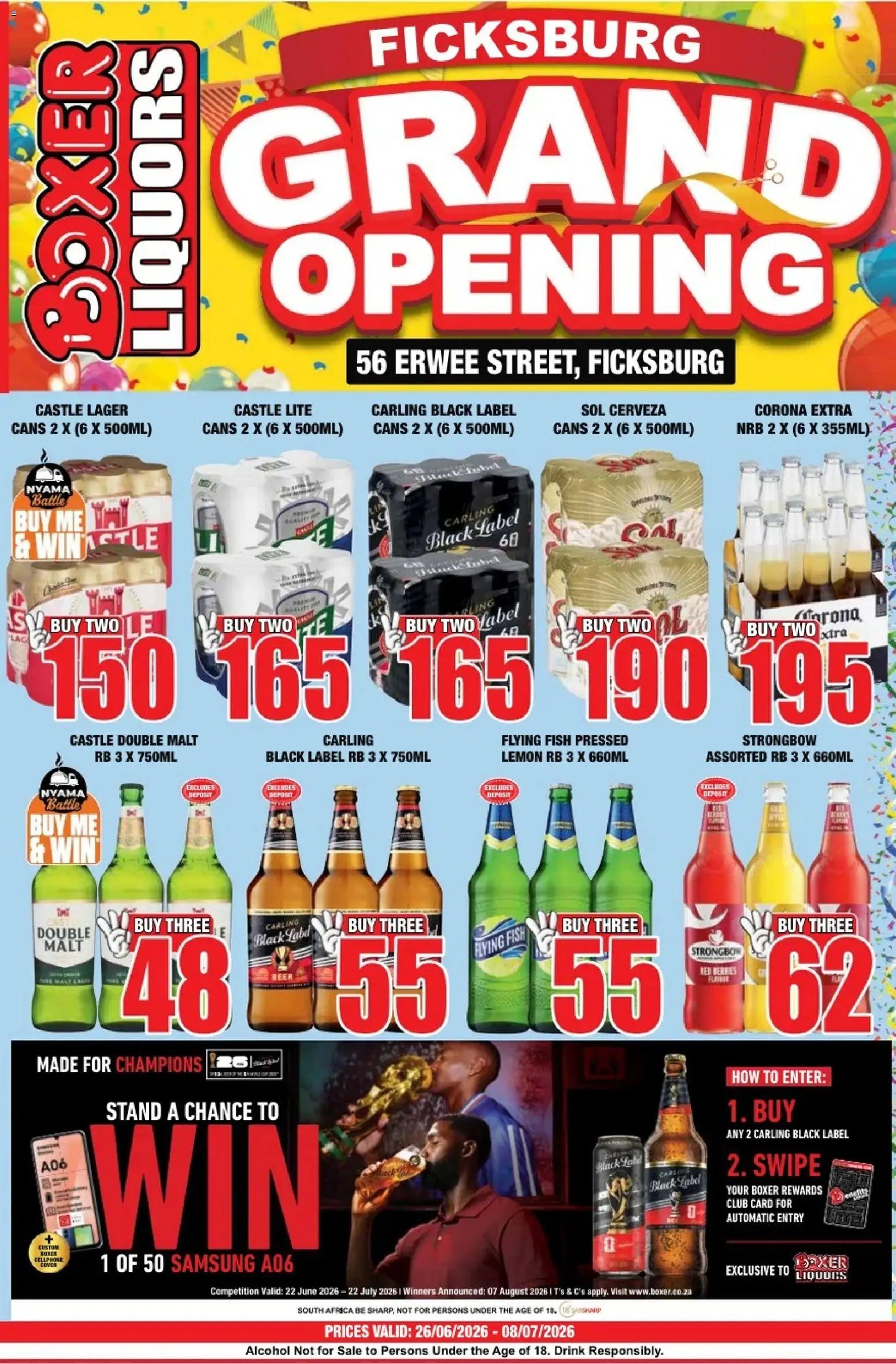 Boxer Ficksburg - Liquors