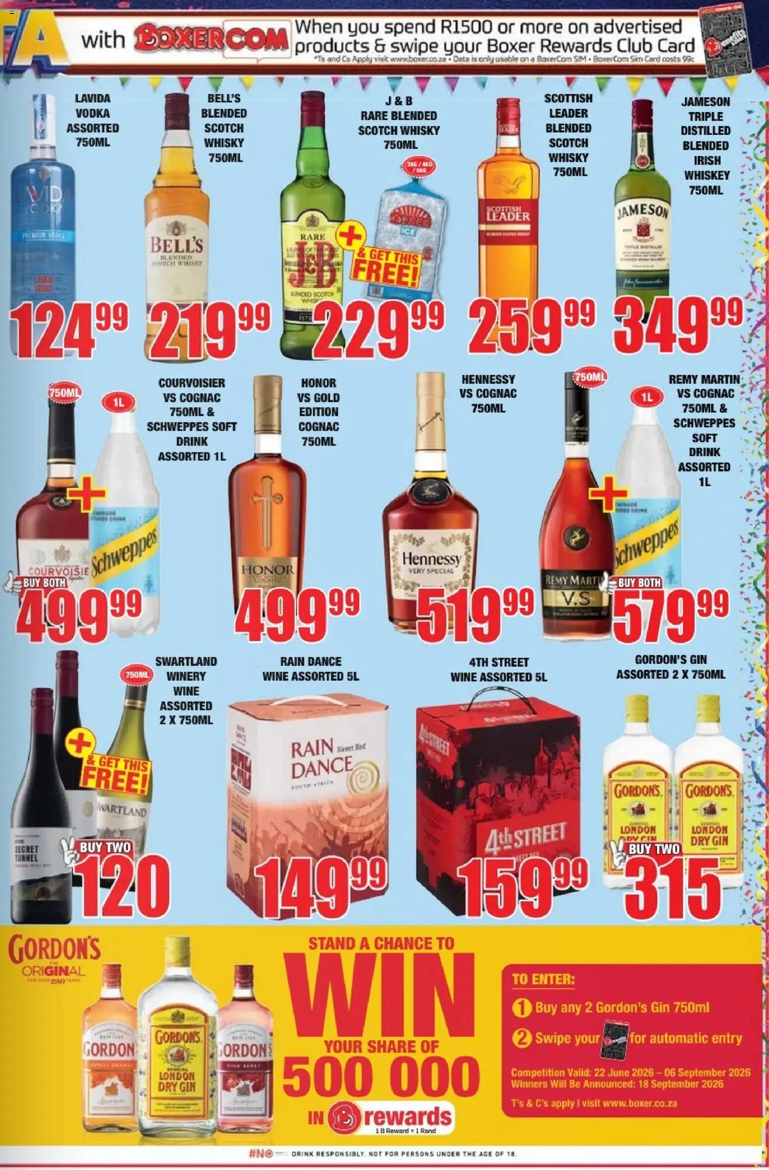 Boxer Ficksburg - Liquors