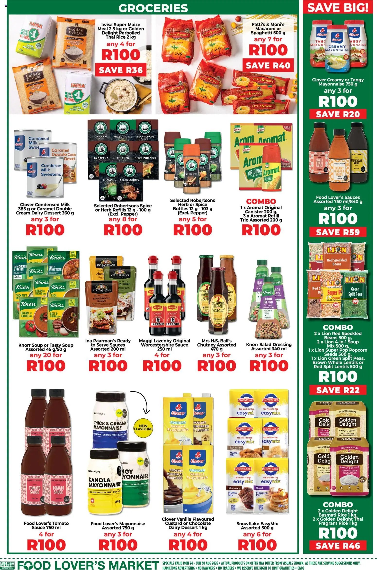 Food Lover's Market Western Cape - 100Buck Deals