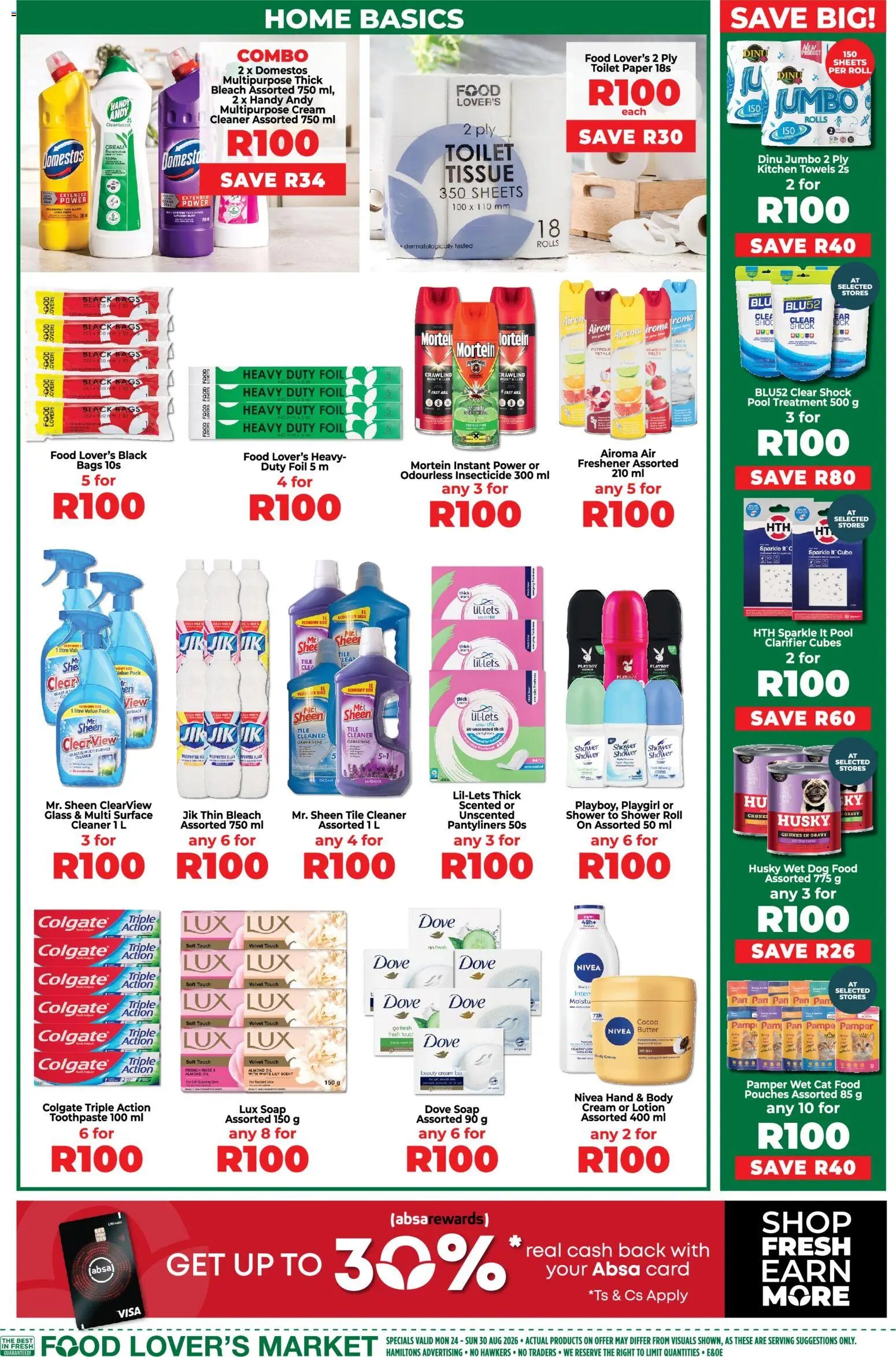 Food Lover's Market Western Cape - 100Buck Deals