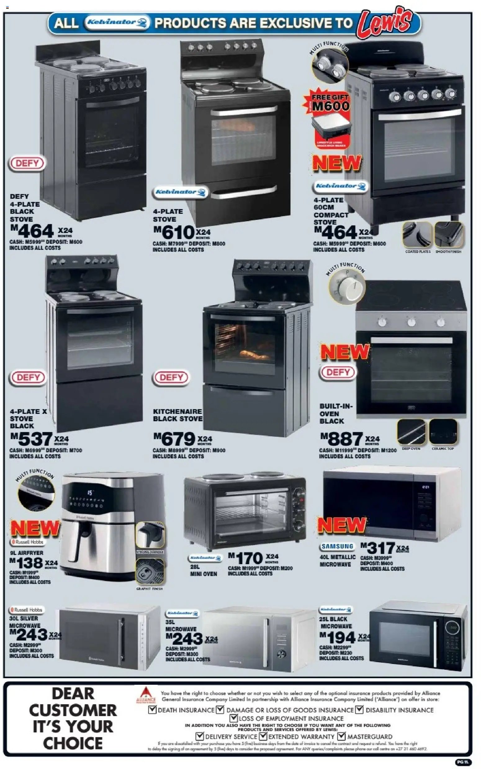 Lewis Stores Lesotho Brochure
