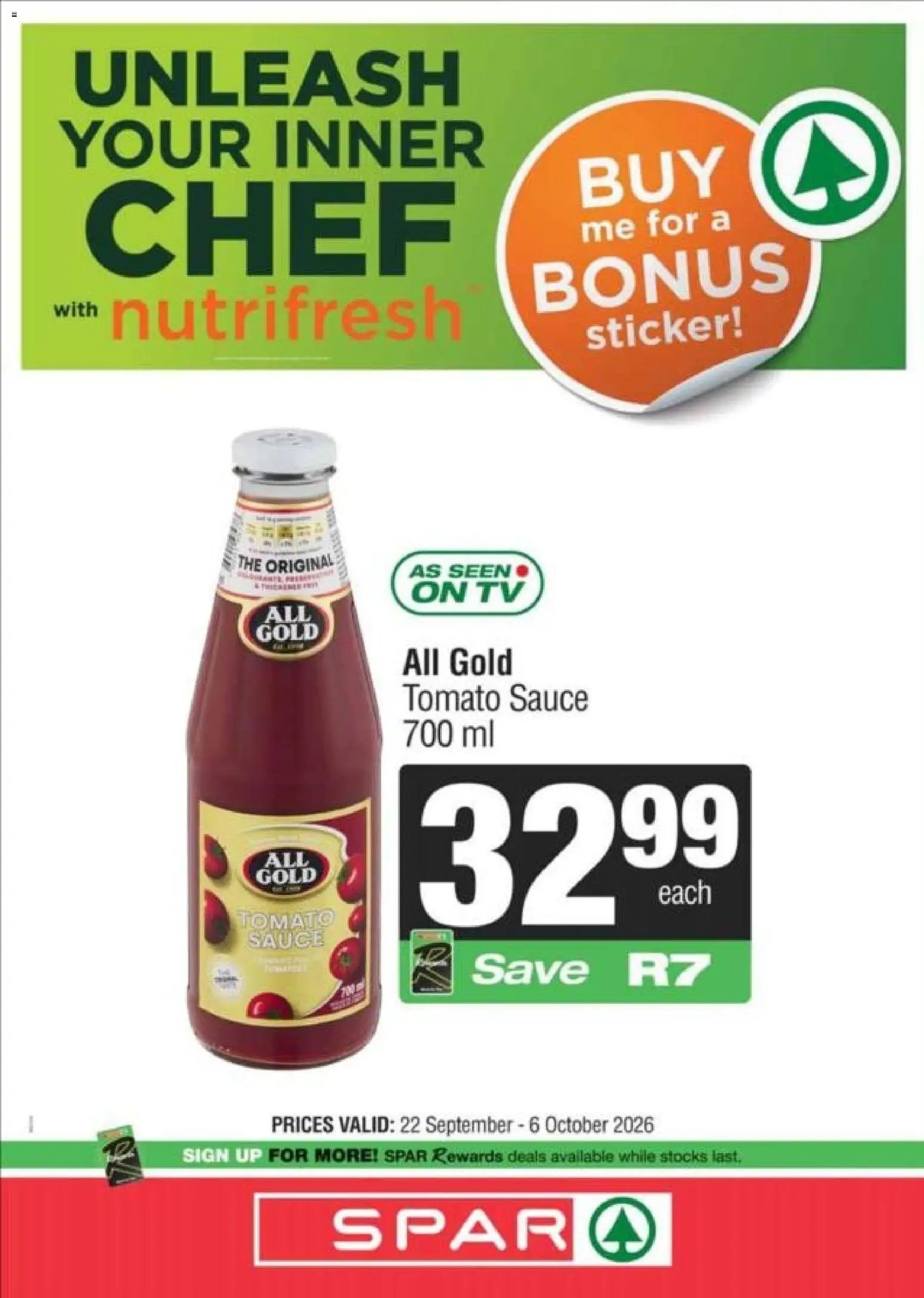 KWIKSPAR Specials