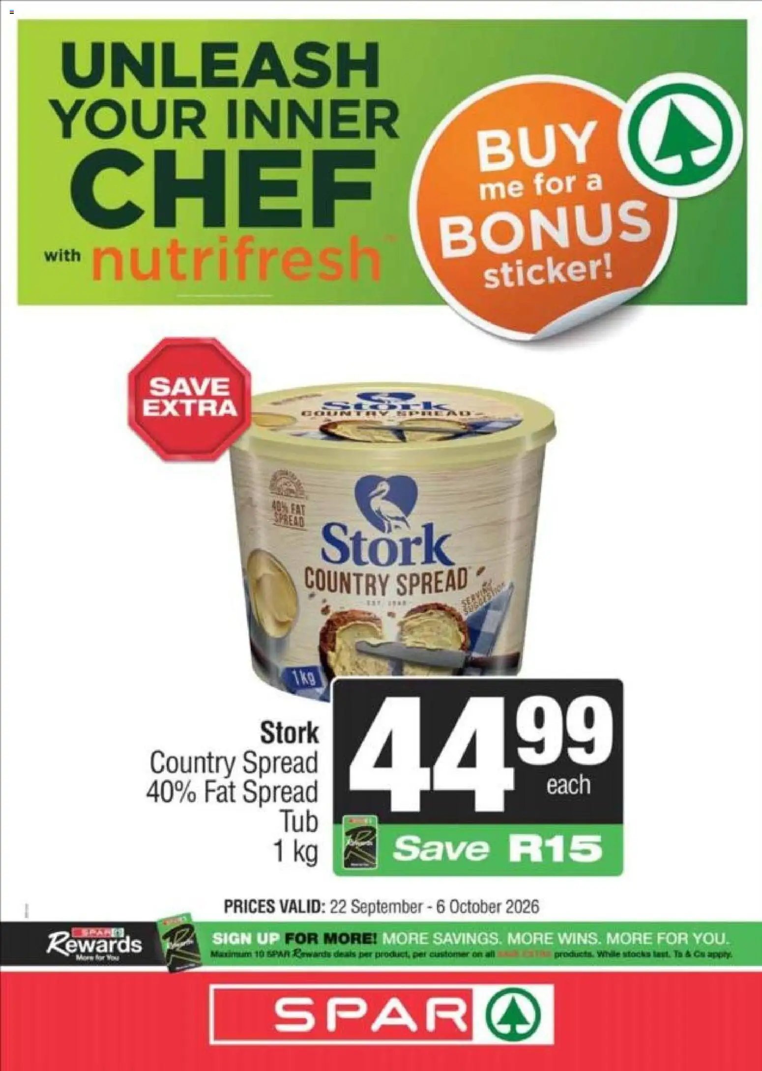 KWIKSPAR Specials
