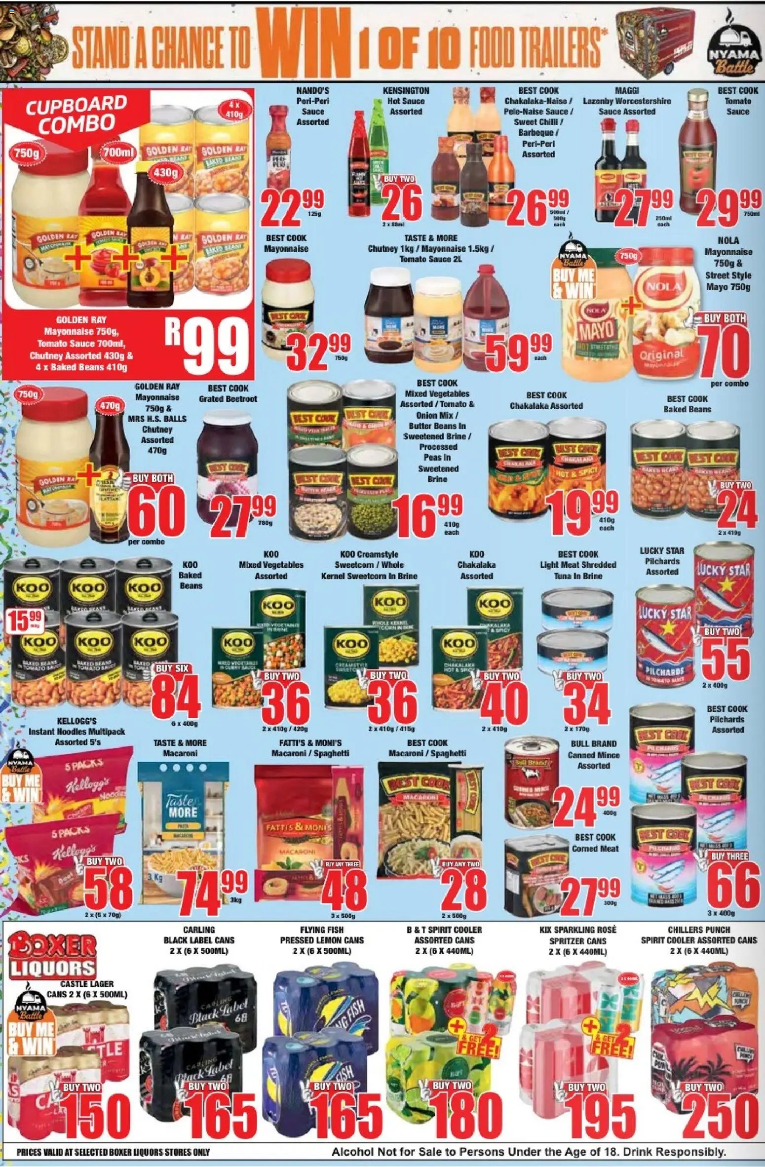 Boxer Eastern Cape Selected Stores - Specials