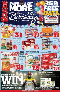 Boxer Eastern Cape Selected Stores - Specials