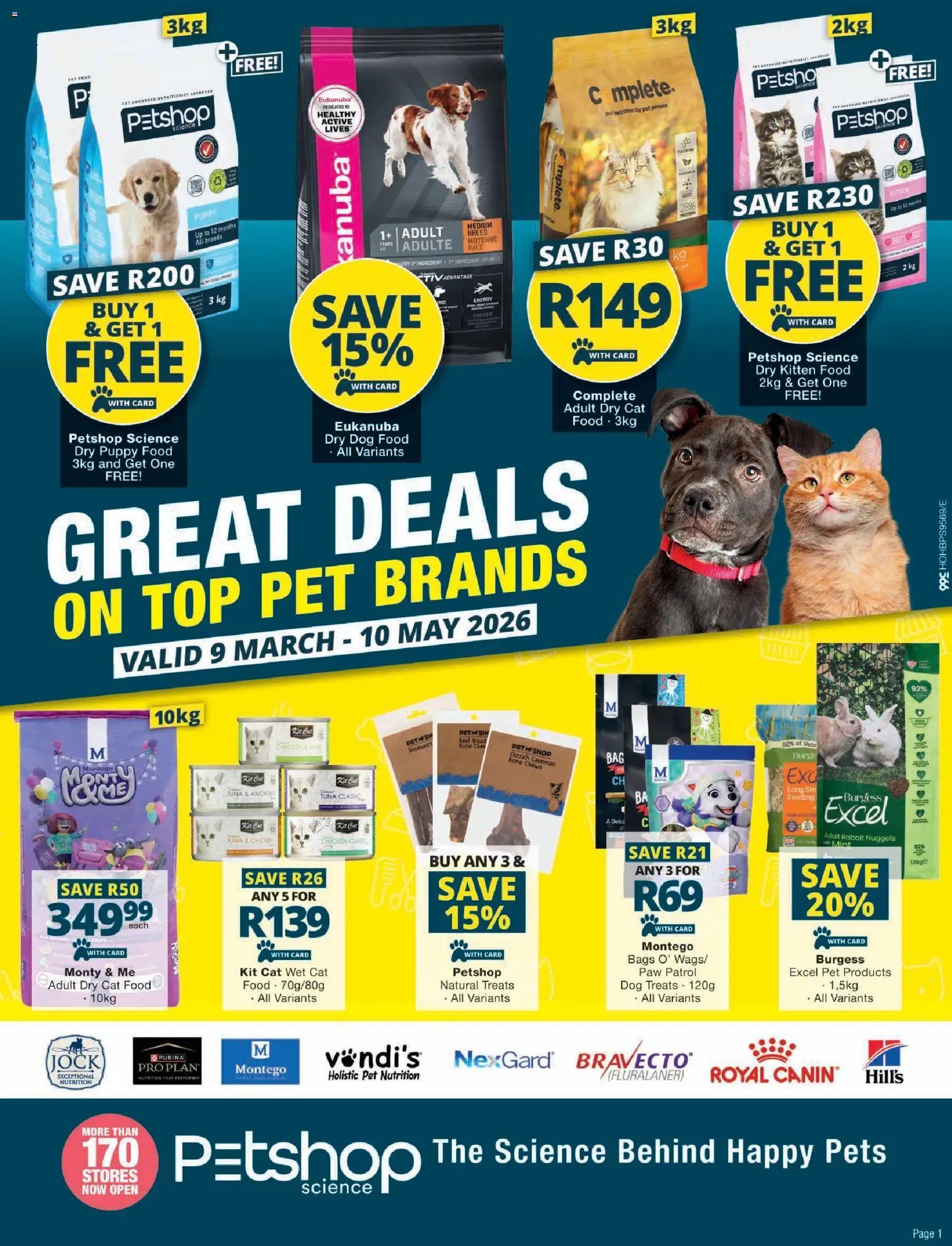 Checkers Petshop Science Deals (2026-03-09 - 2026-05-10) | 1