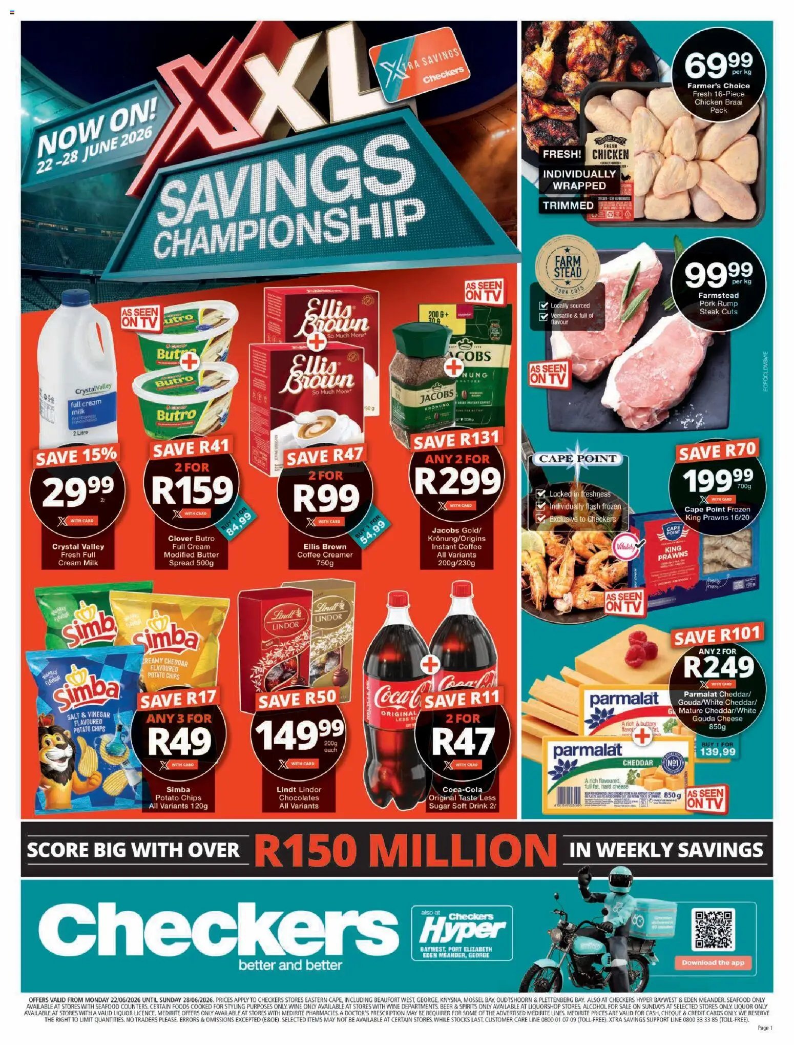 Checkers - Eastern Cape - XXL Savings Promotion Week