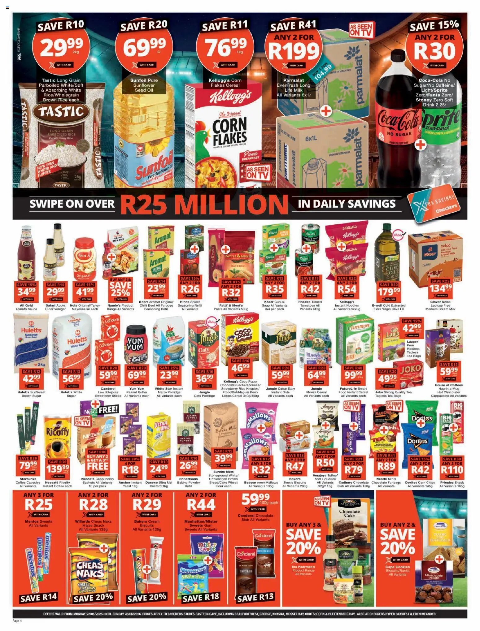 Checkers - Eastern Cape - XXL Savings Promotion Week