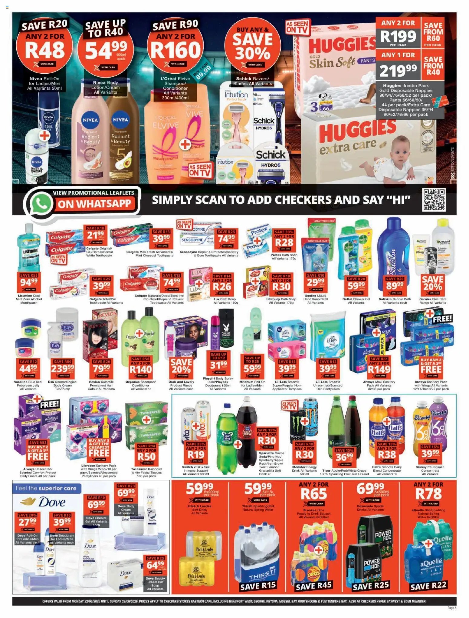 Checkers - Eastern Cape - XXL Savings Promotion Week