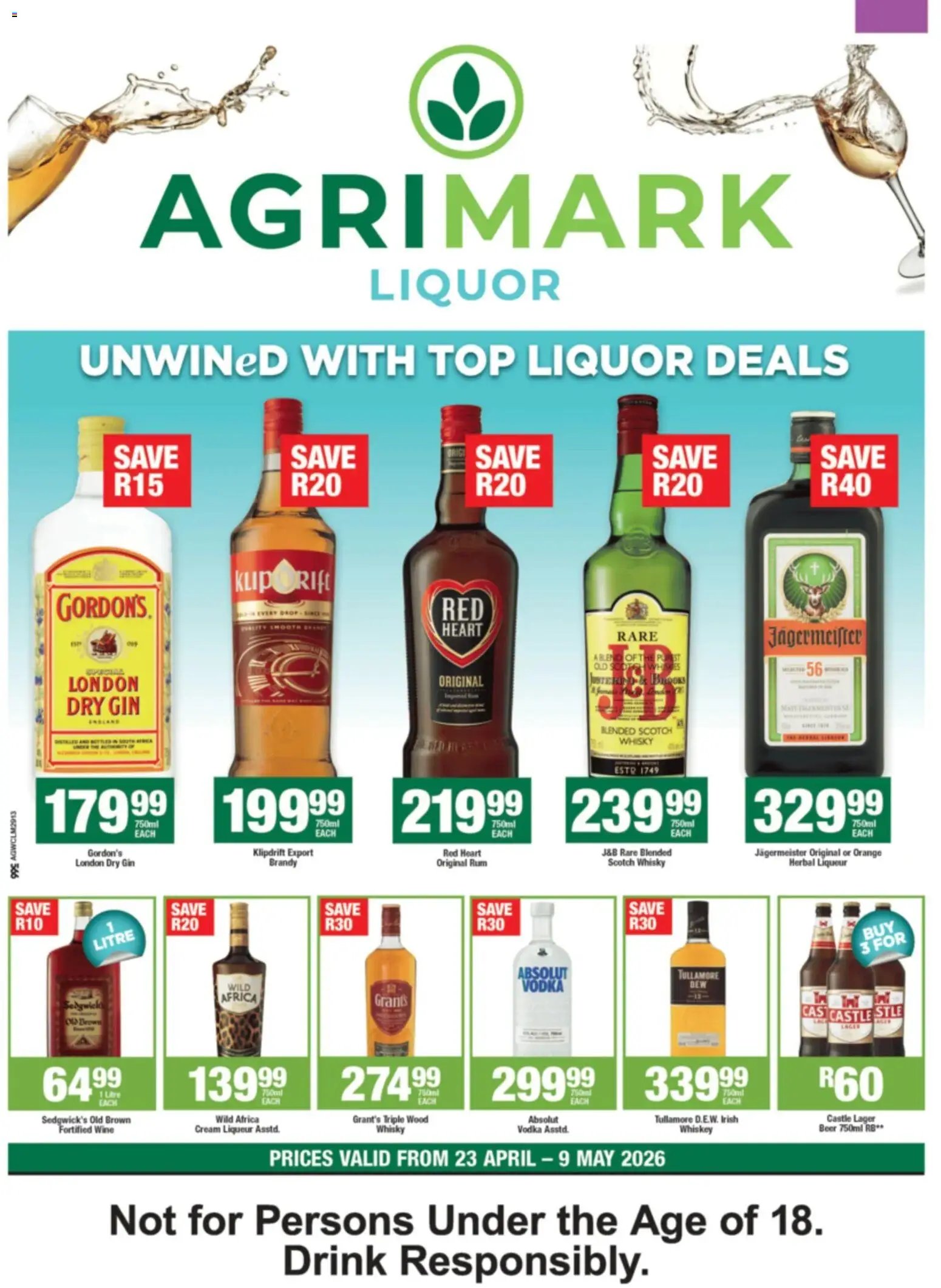 Agrimark Liquor Specials (2026-04-23 - 2026-05-09) | 1