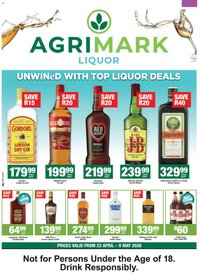 Agrimark Liquor Specials (2026-04-23 - 2026-05-09)
