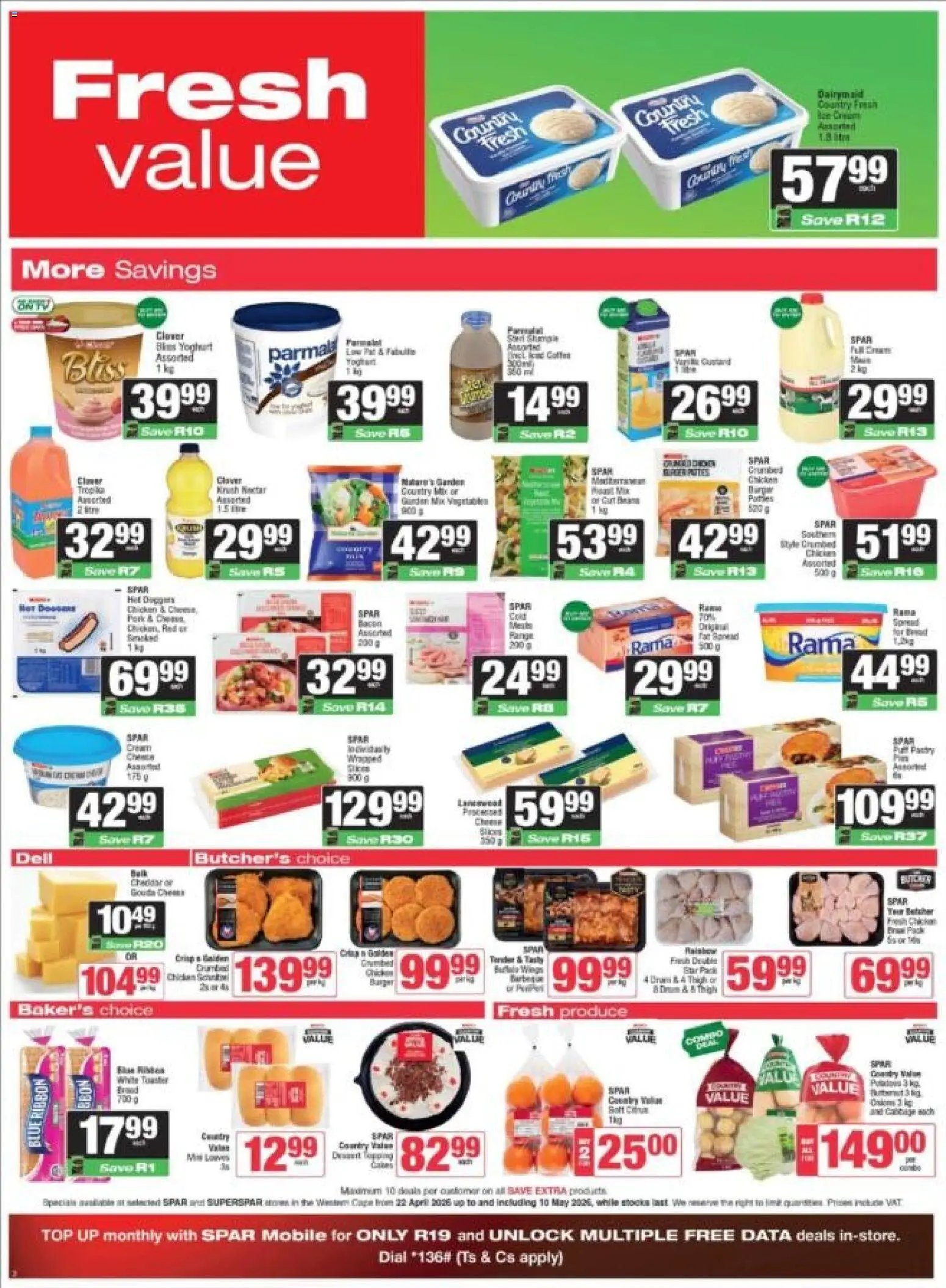 Superspar - Western Cape - Weekly Specials (2026-04-22 - 2026-05-10) | 2
