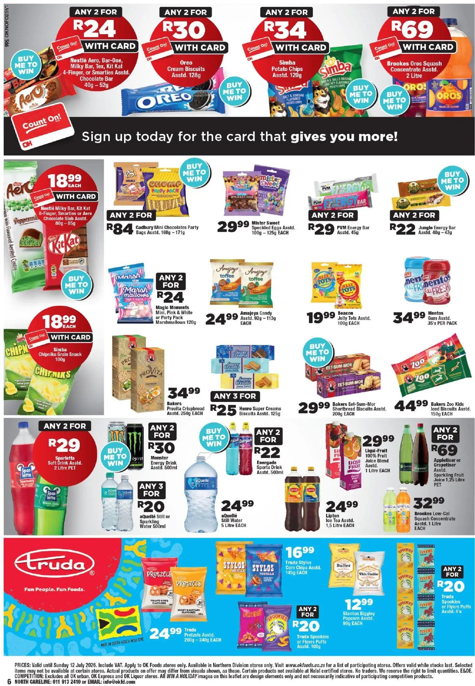 OK Foods - Gauteng - Specials