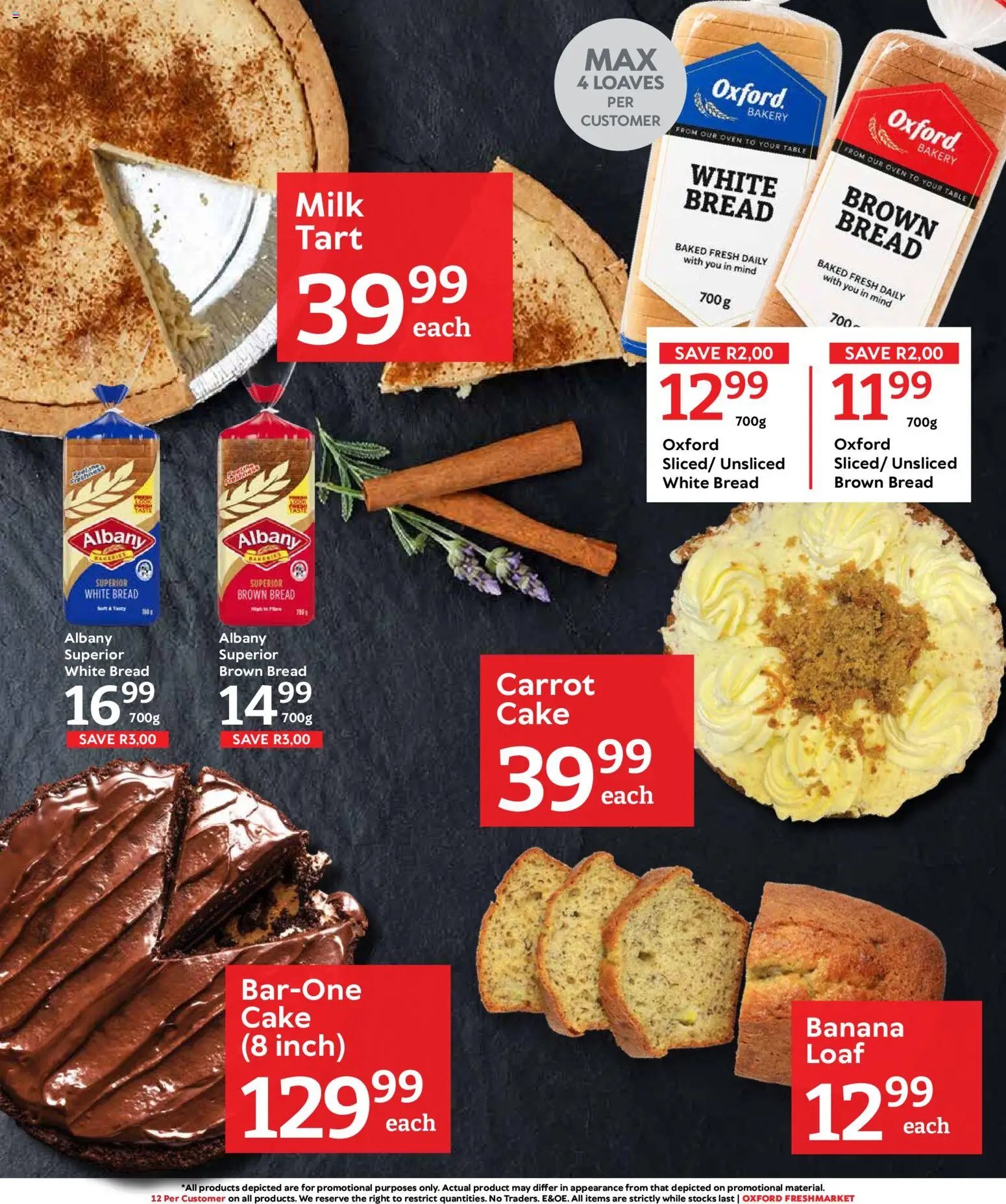 Oxford Freshmarket Specials