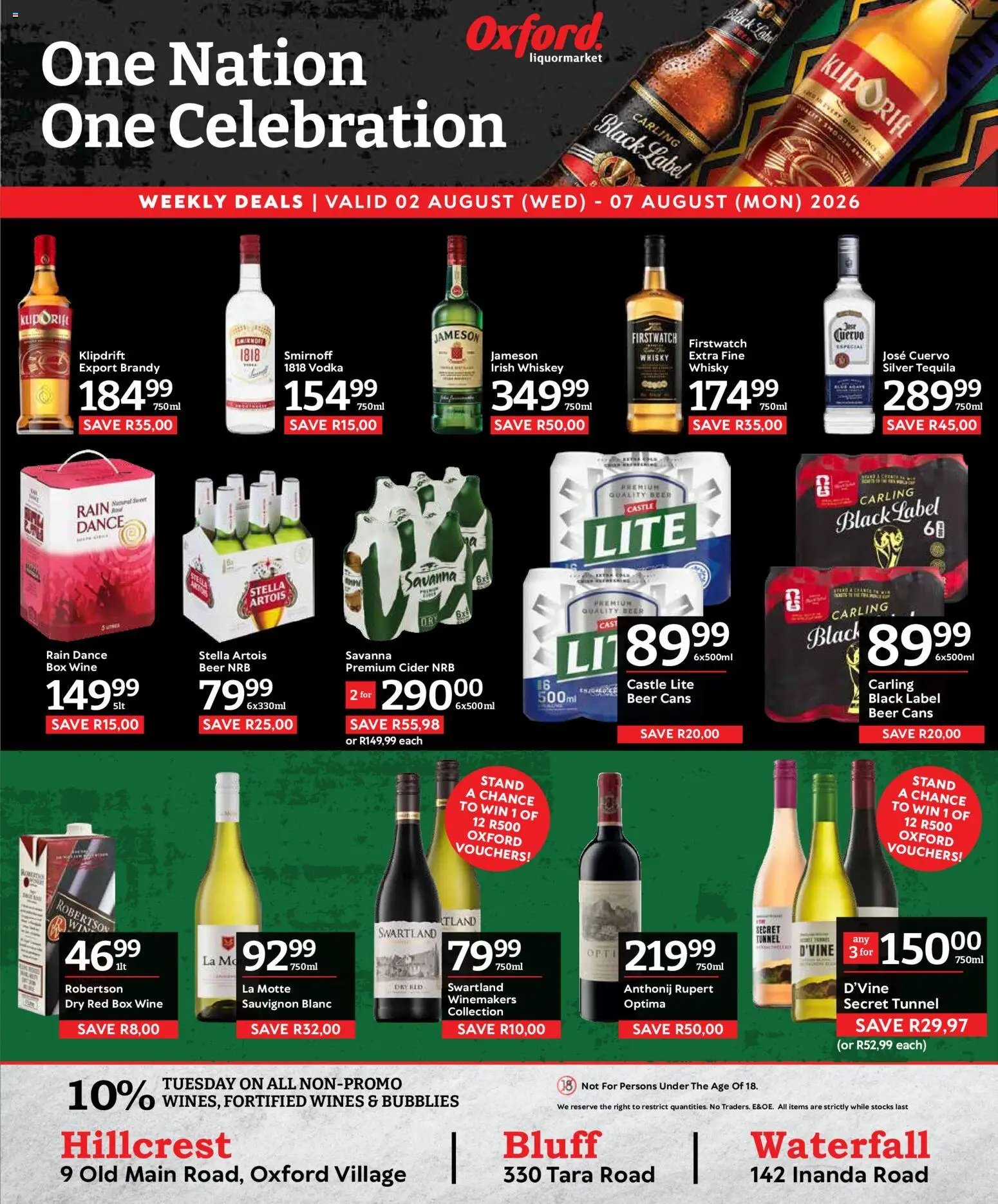 Oxford Freshmarket Specials
