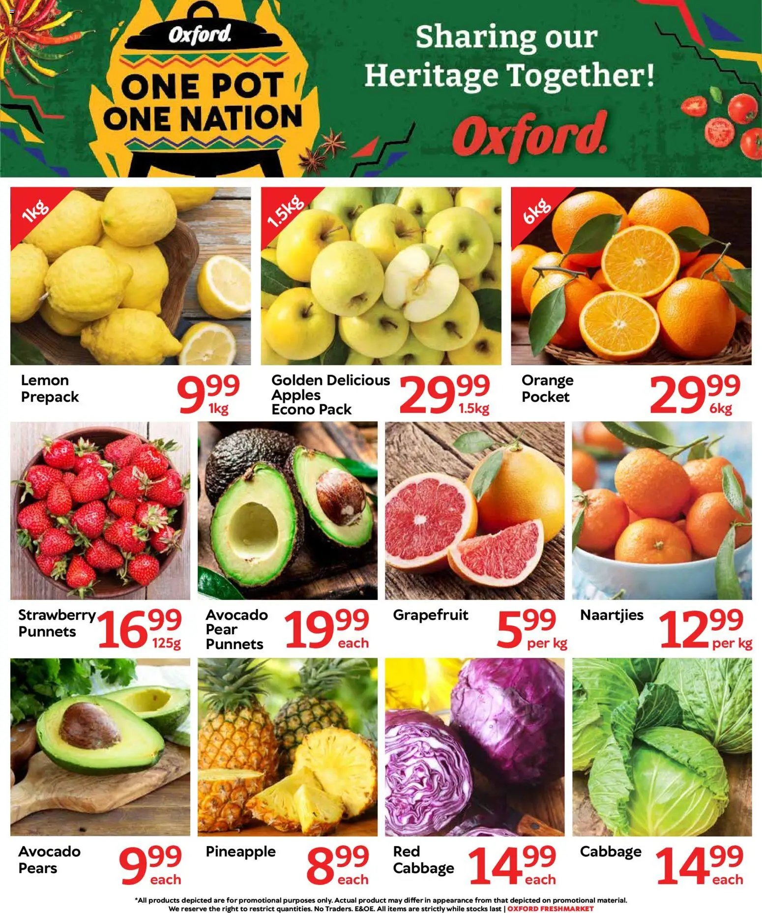 Oxford Freshmarket Specials