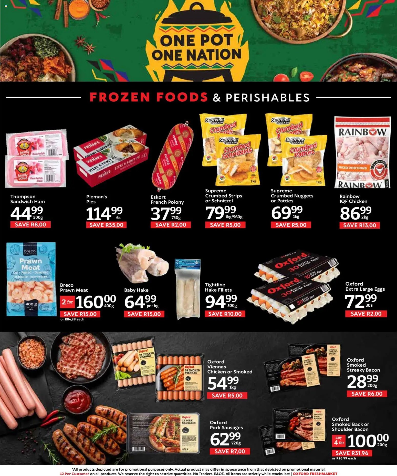 Oxford Freshmarket Specials