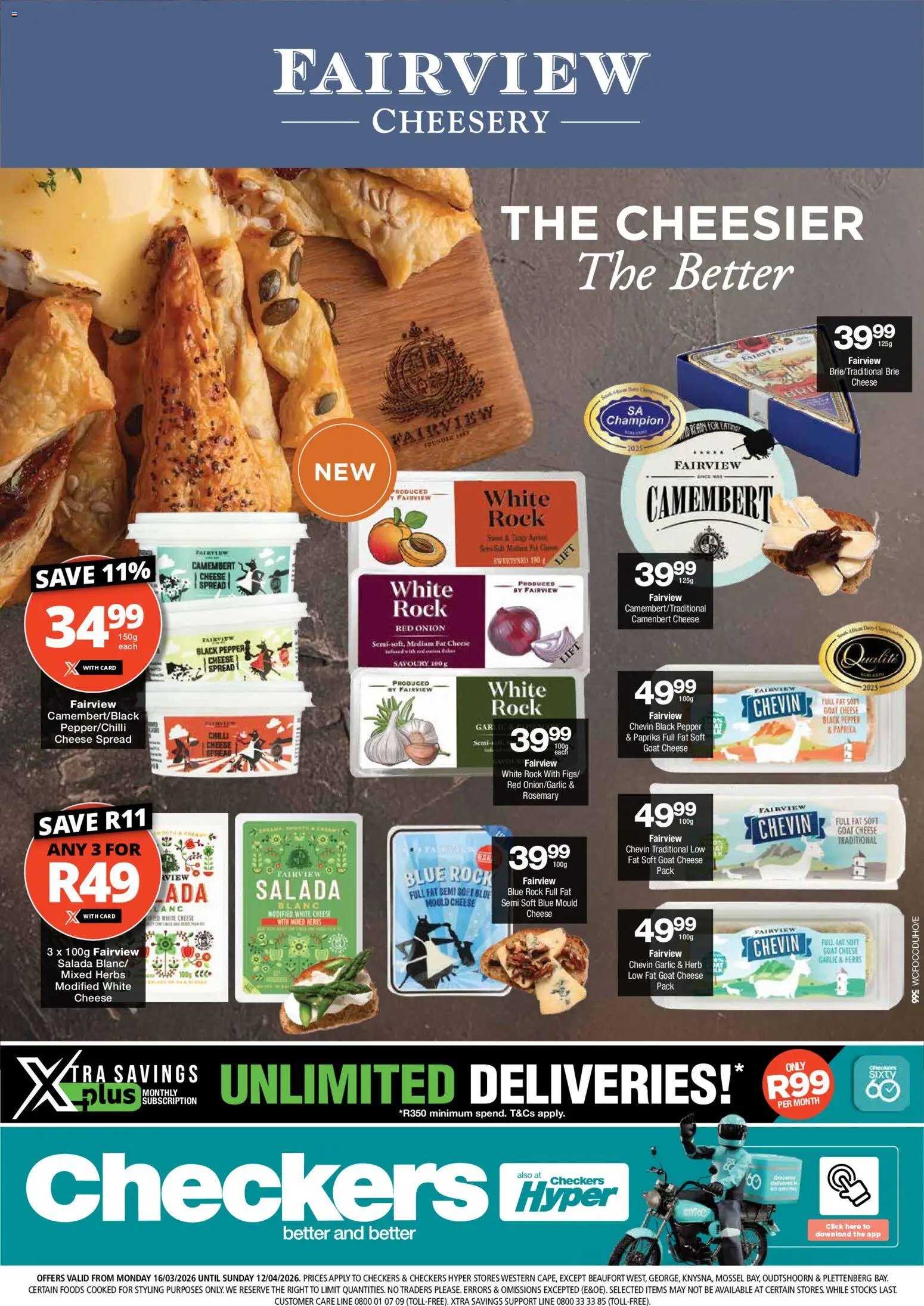 Checkers - Western Cape - Fairview Promotion (2026-03-16 - 2026-04-12) | 1