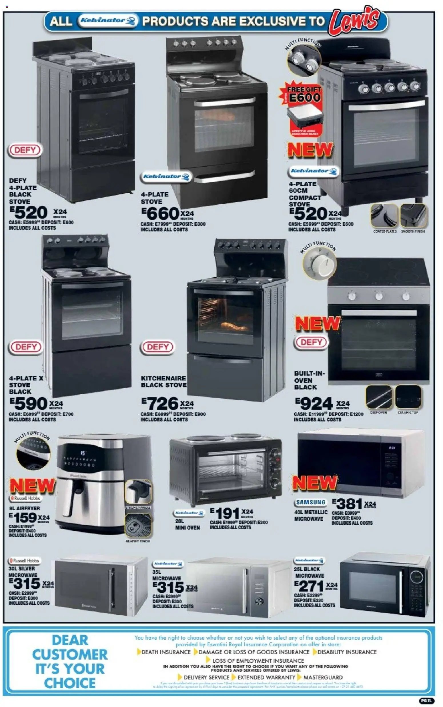 Lewis Stores Eswatini Brochure