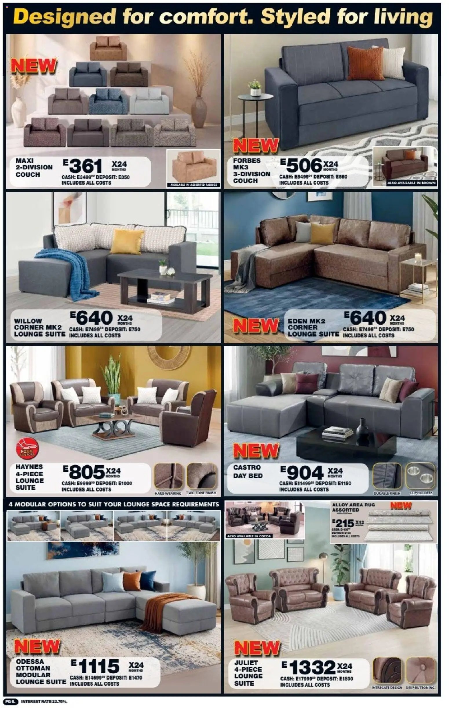 Lewis Stores Eswatini Brochure