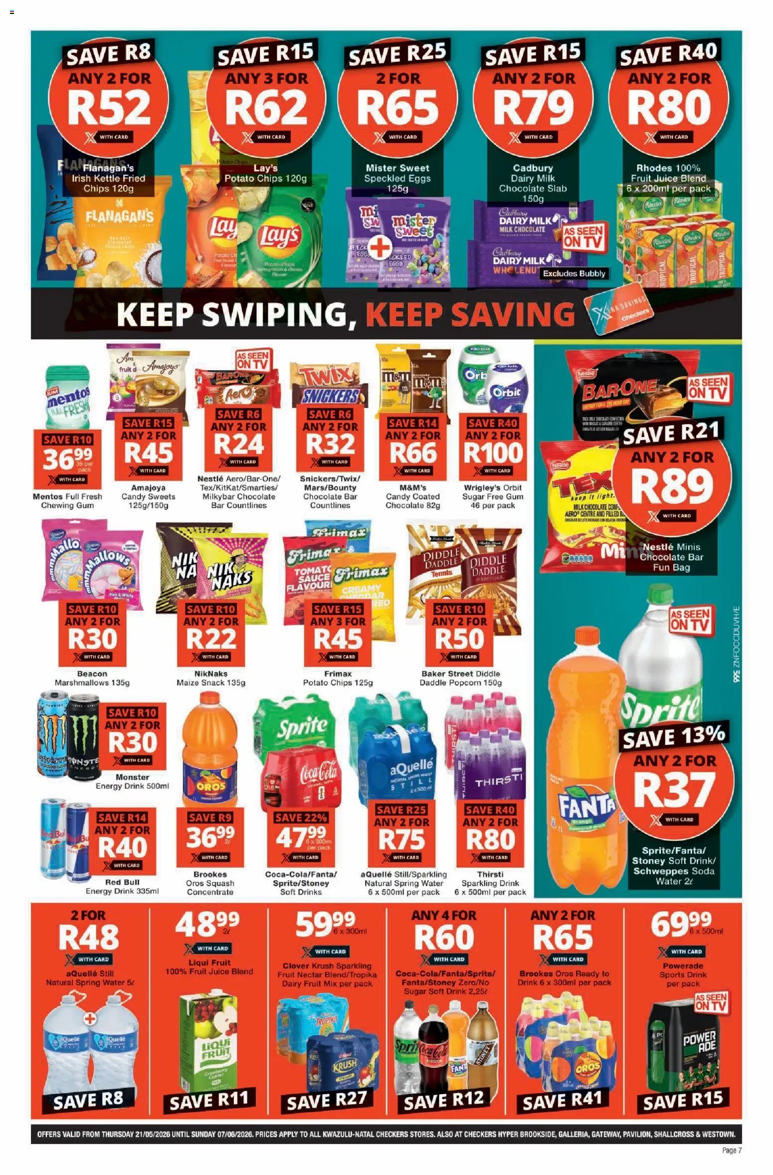Checkers - Kwazulu Natal - May Month-End Promotion