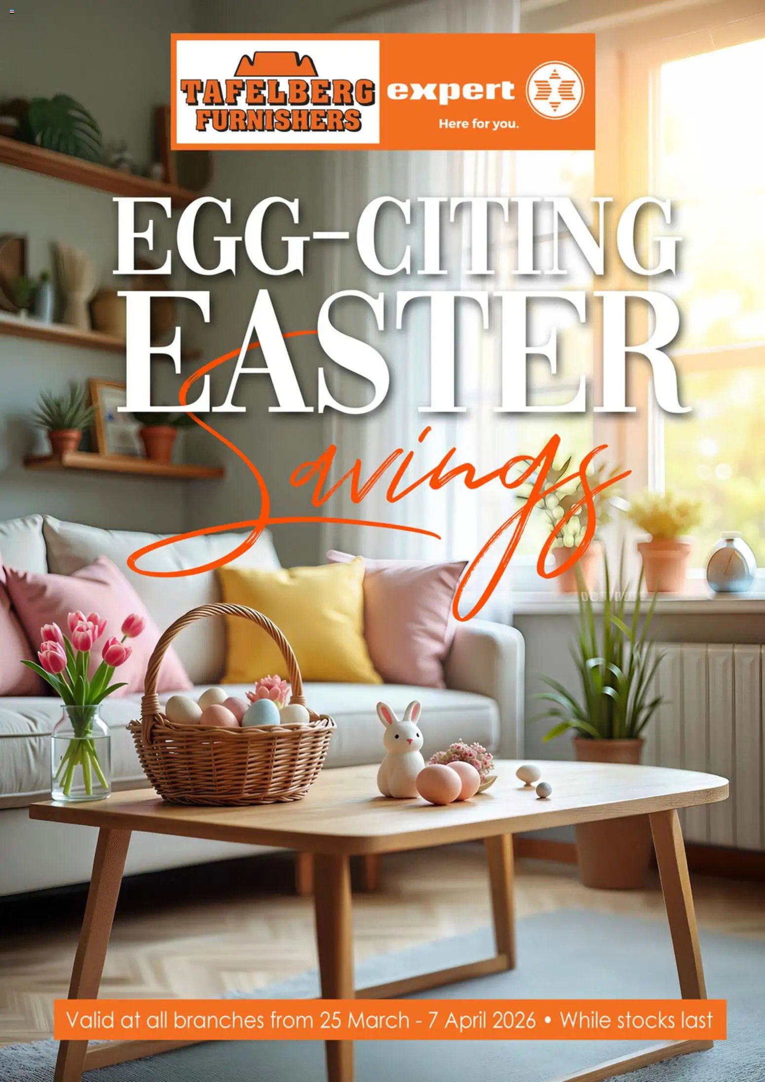 Tafelberg Furnishers Easter Specials (2026-03-25 - 2026-04-07) | 1