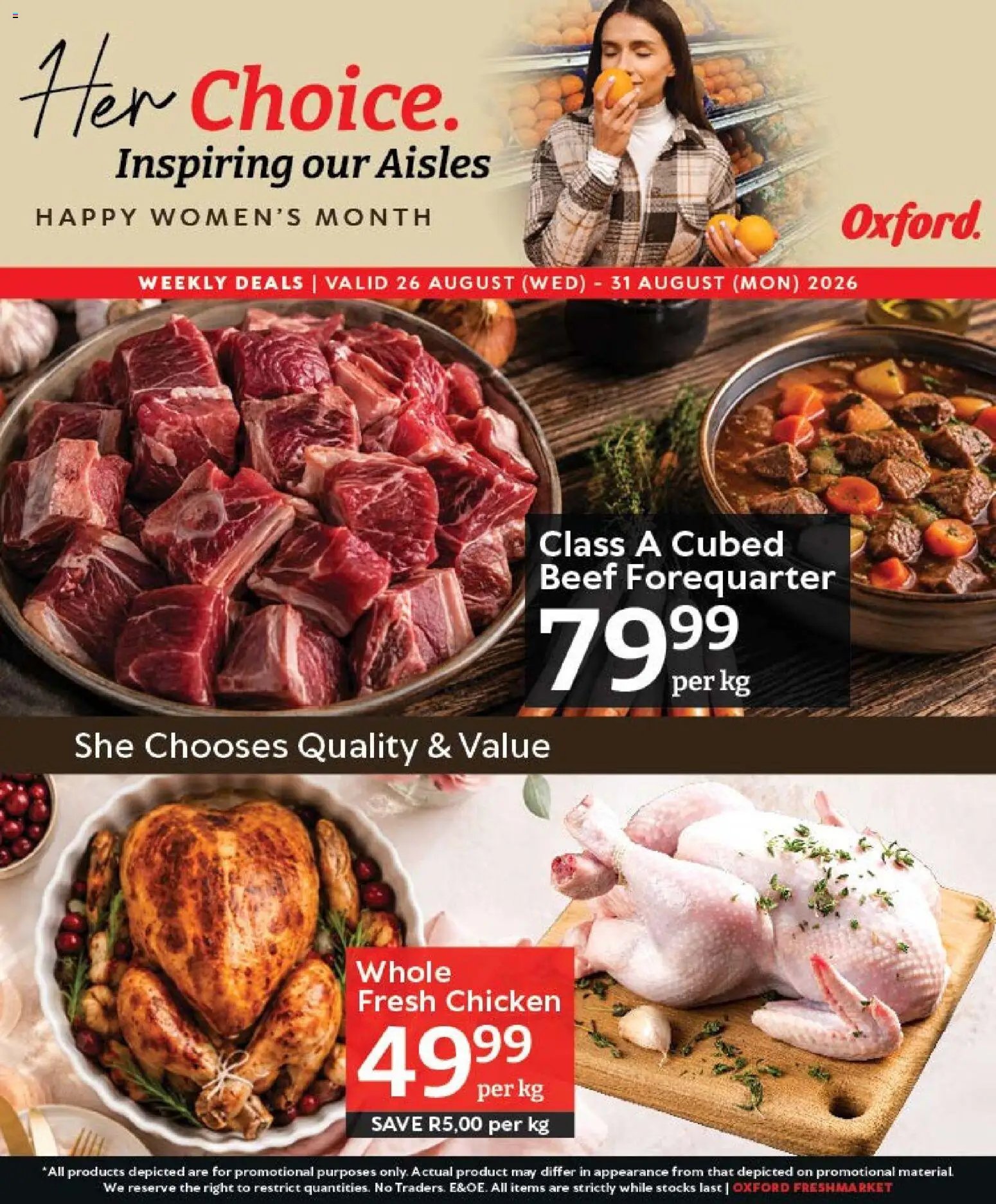 Oxford Freshmarket Specials
