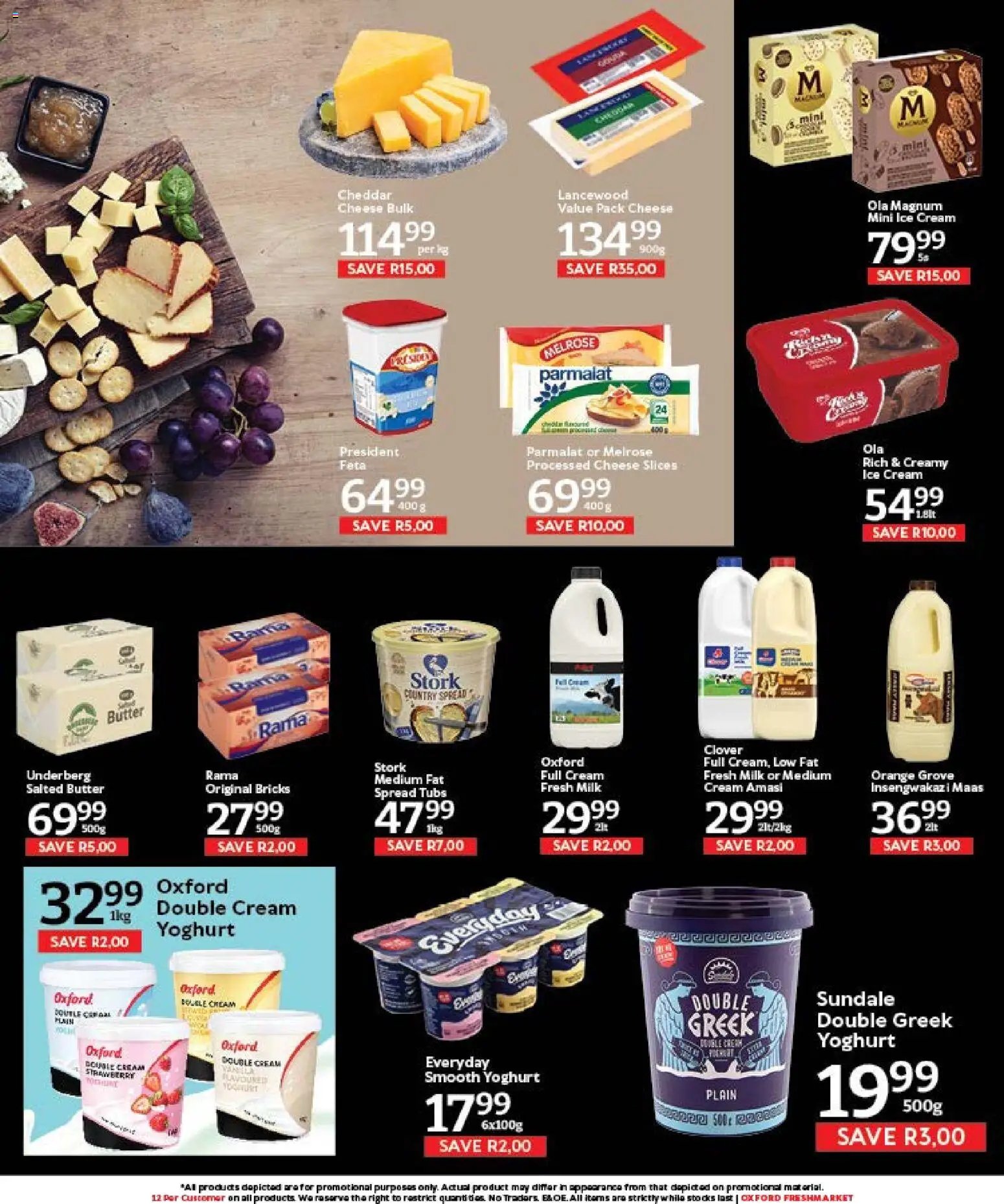 Oxford Freshmarket Specials
