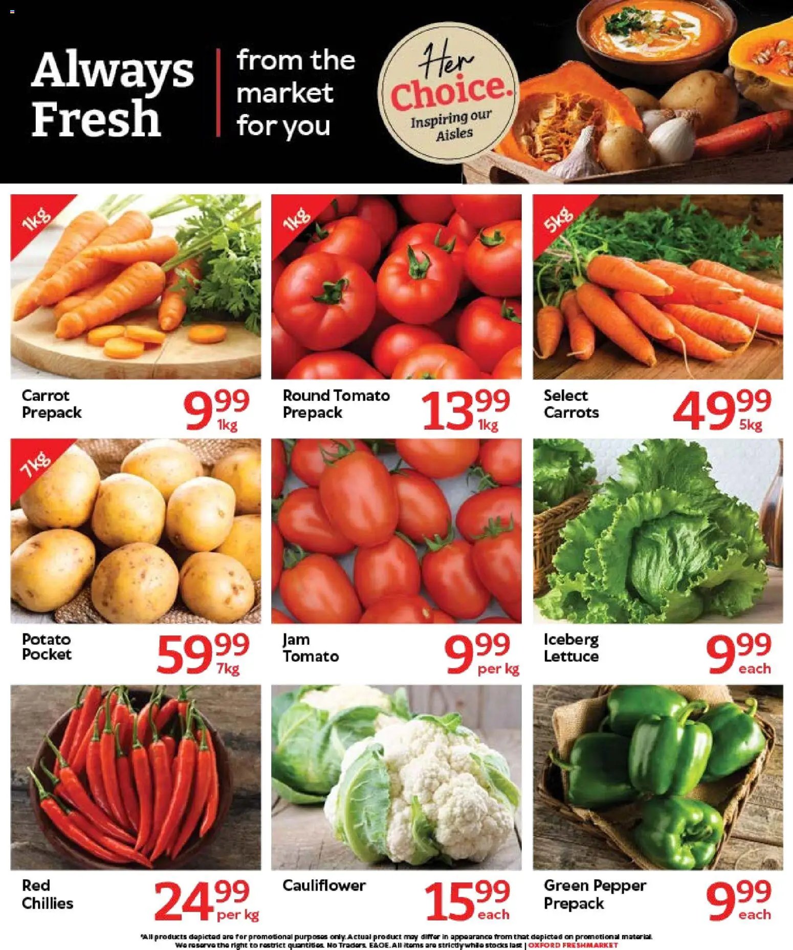Oxford Freshmarket Specials