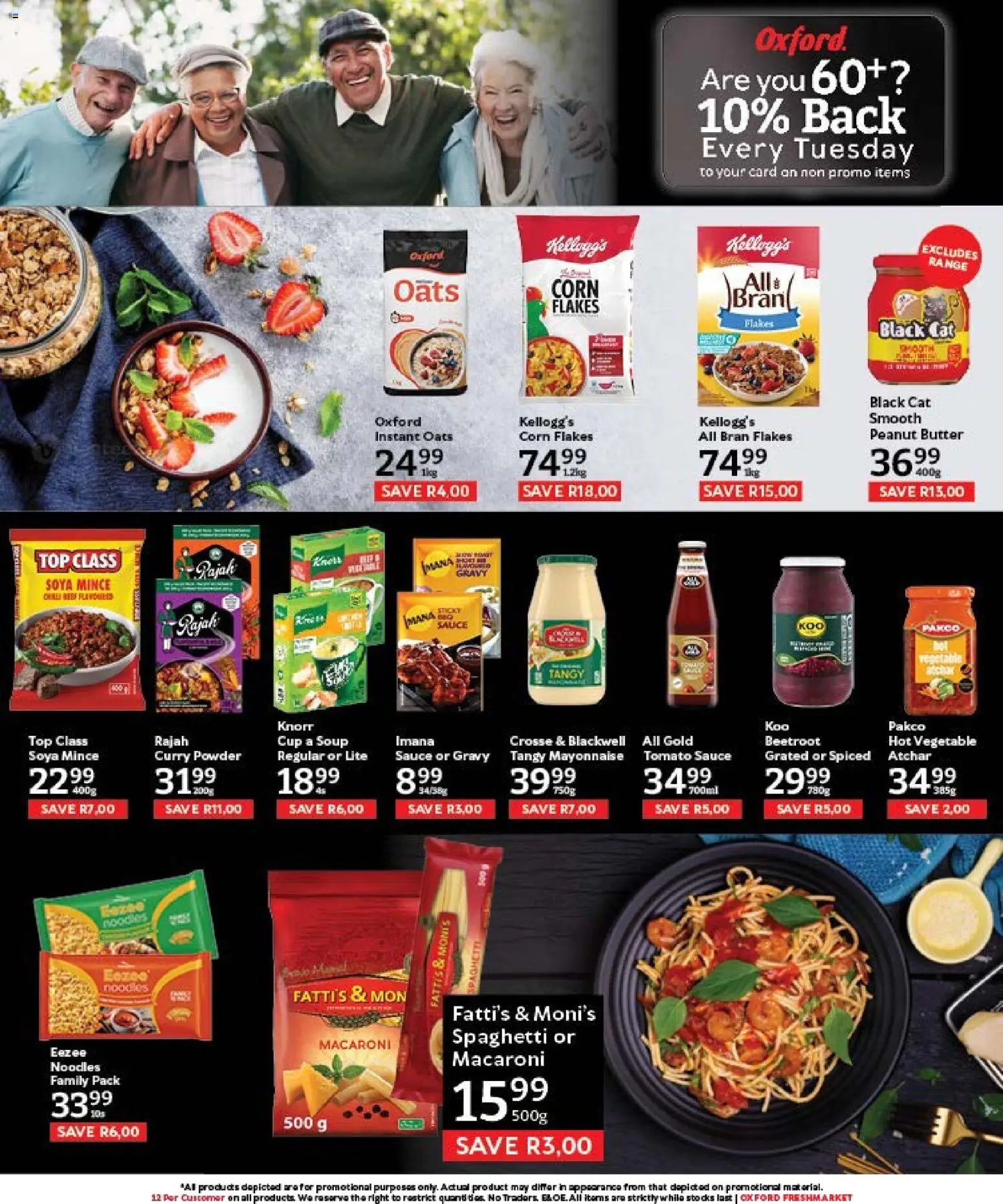 Oxford Freshmarket Specials