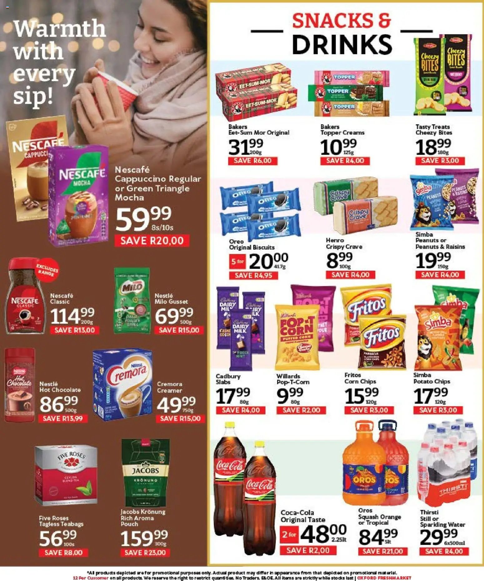 Oxford Freshmarket Specials