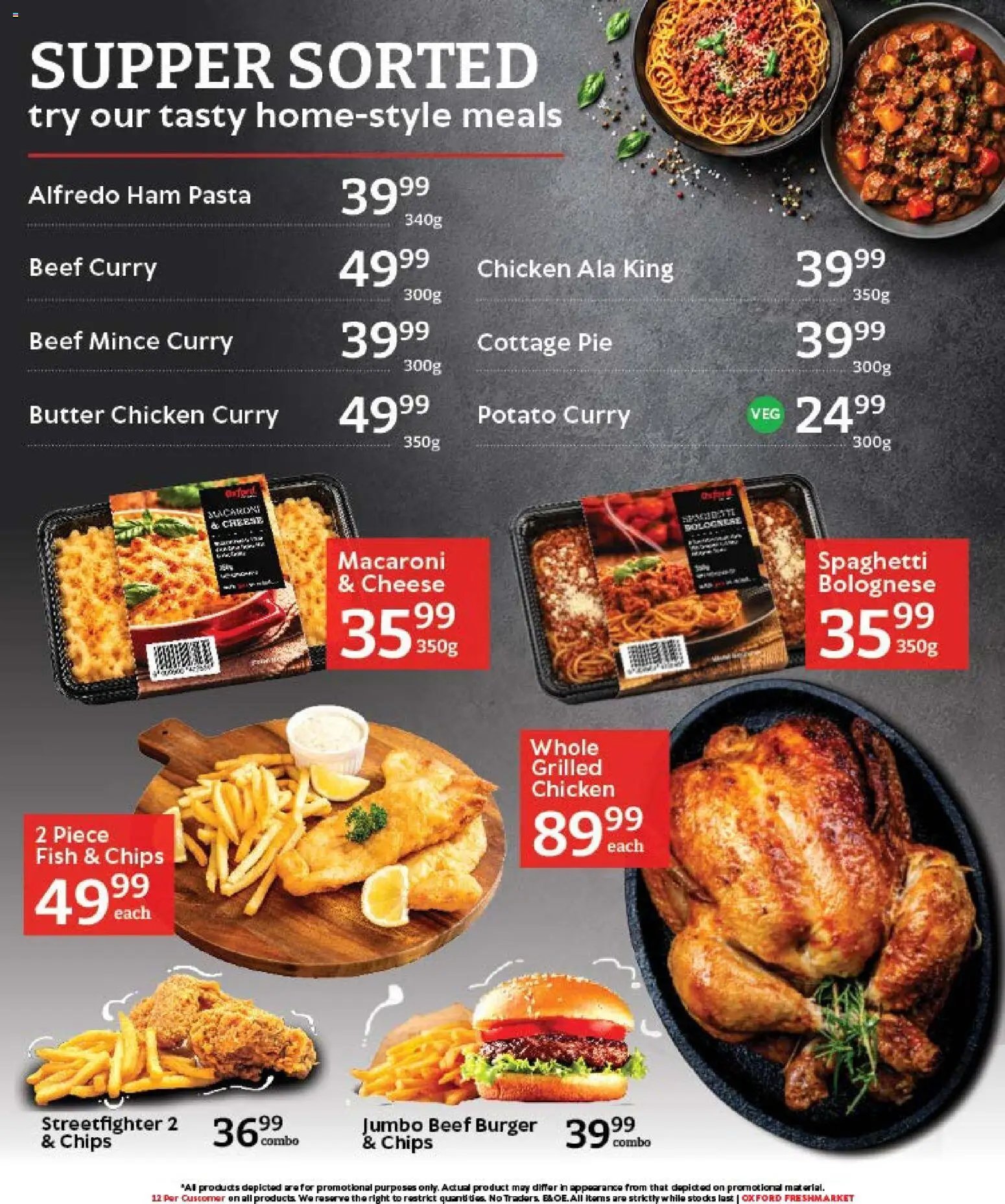 Oxford Freshmarket Specials