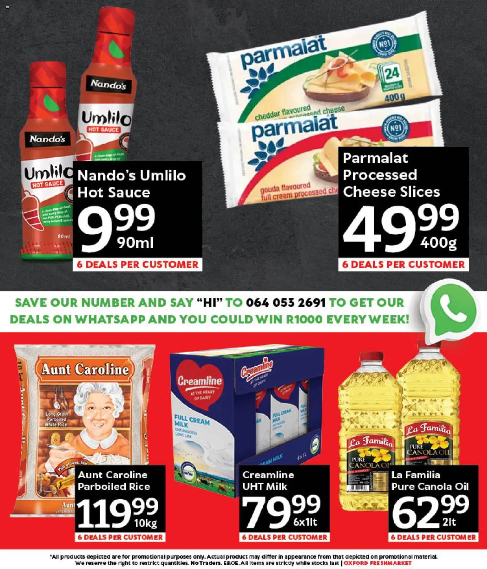 Oxford Freshmarket - Saturday Price Drop (2026-03-14 - 2026-03-14) | 2