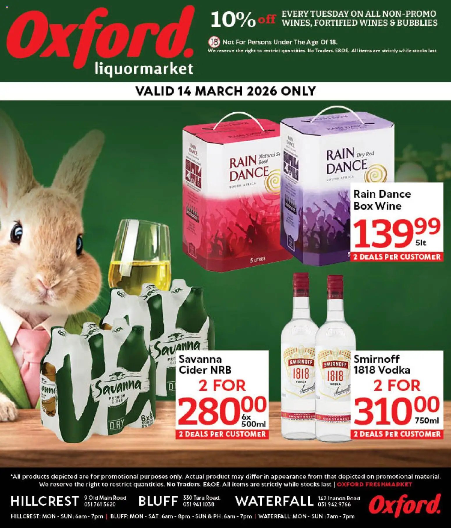Oxford Freshmarket - Saturday Price Drop (2026-03-14 - 2026-03-14) | 8