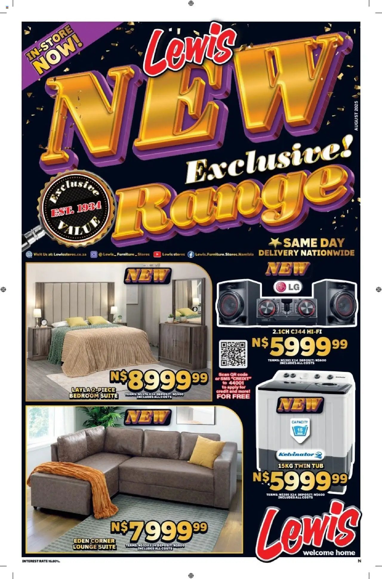Lewis Stores - Namibia Brochure (2025-08-11 - 2025-09-17) | 1