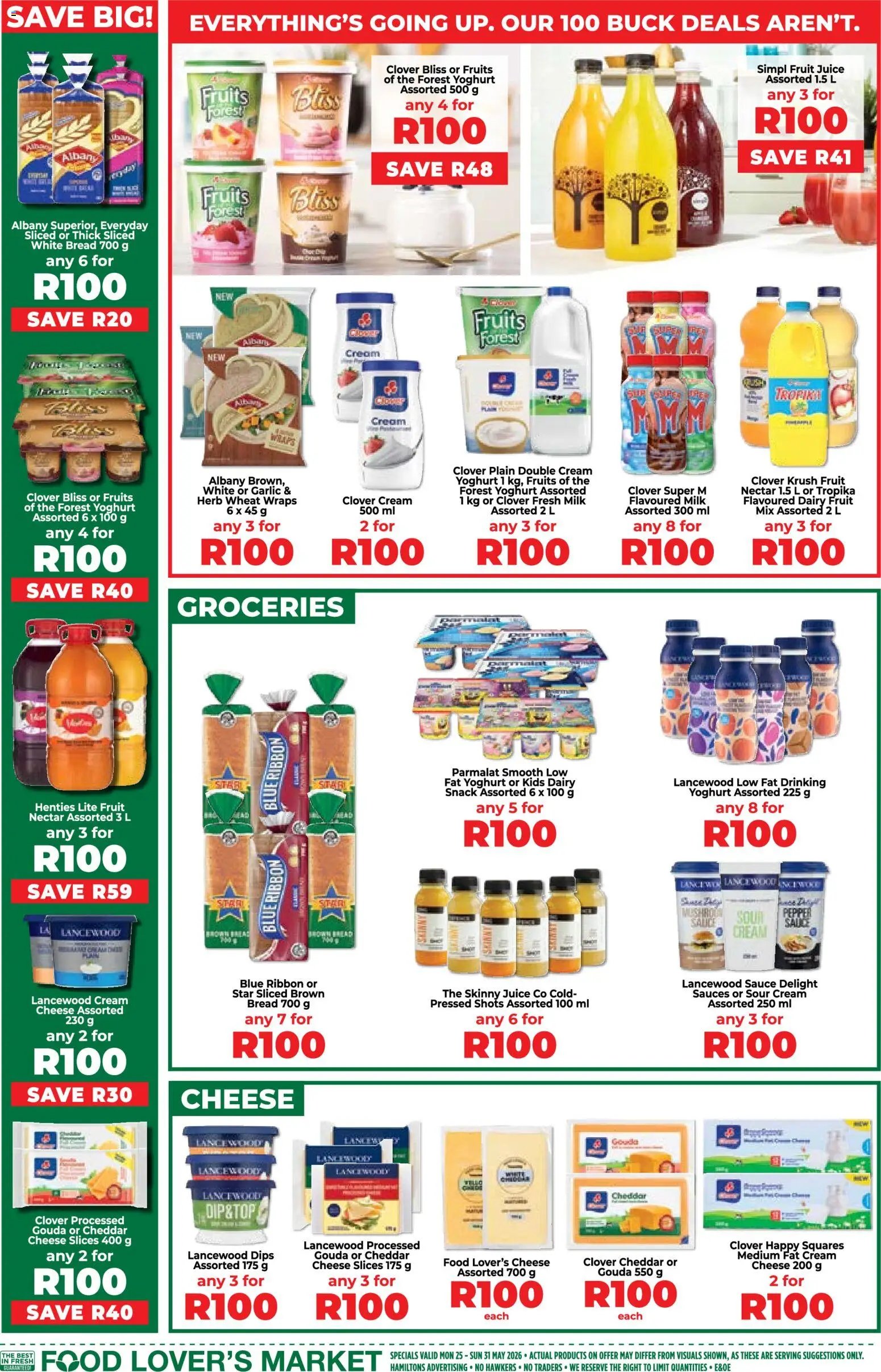 Food Lover's Market Eastern Cape - 100Buck Specials
