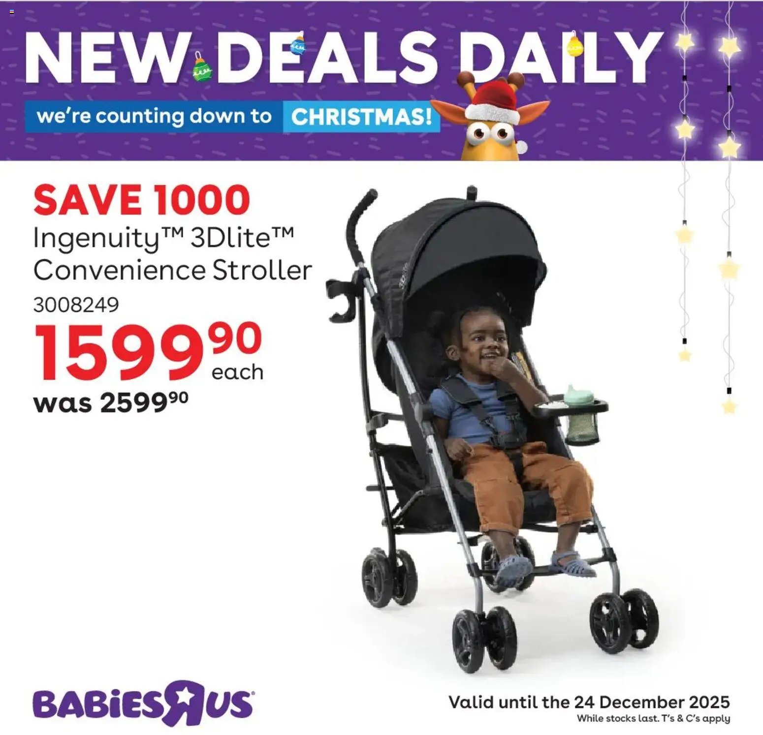 Babies R Us Day 4 of Christmas Deals (2025-12-21 - 2025-12-24) | 7