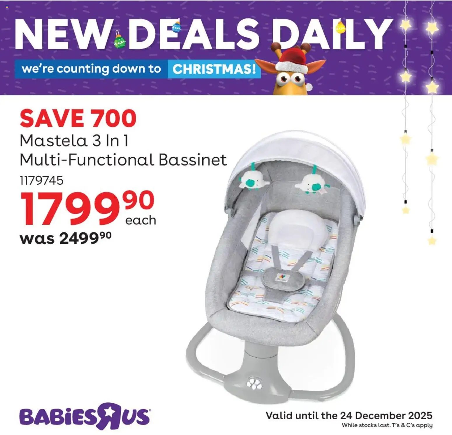 Babies R Us Day 4 of Christmas Deals (2025-12-21 - 2025-12-24) | 8