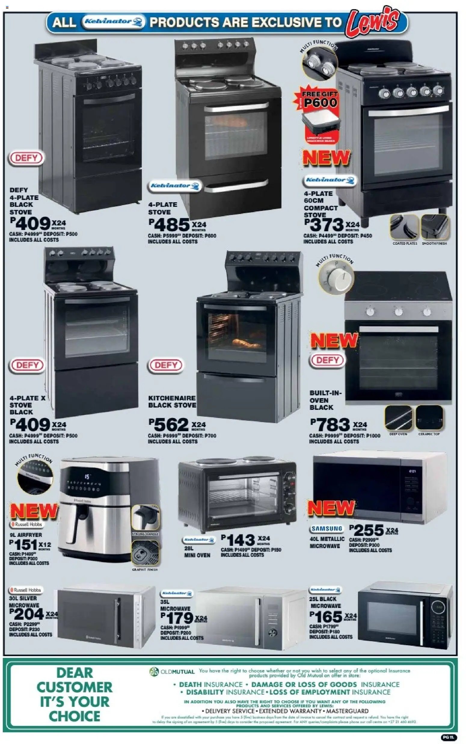Lewis Stores Botswana Brochure