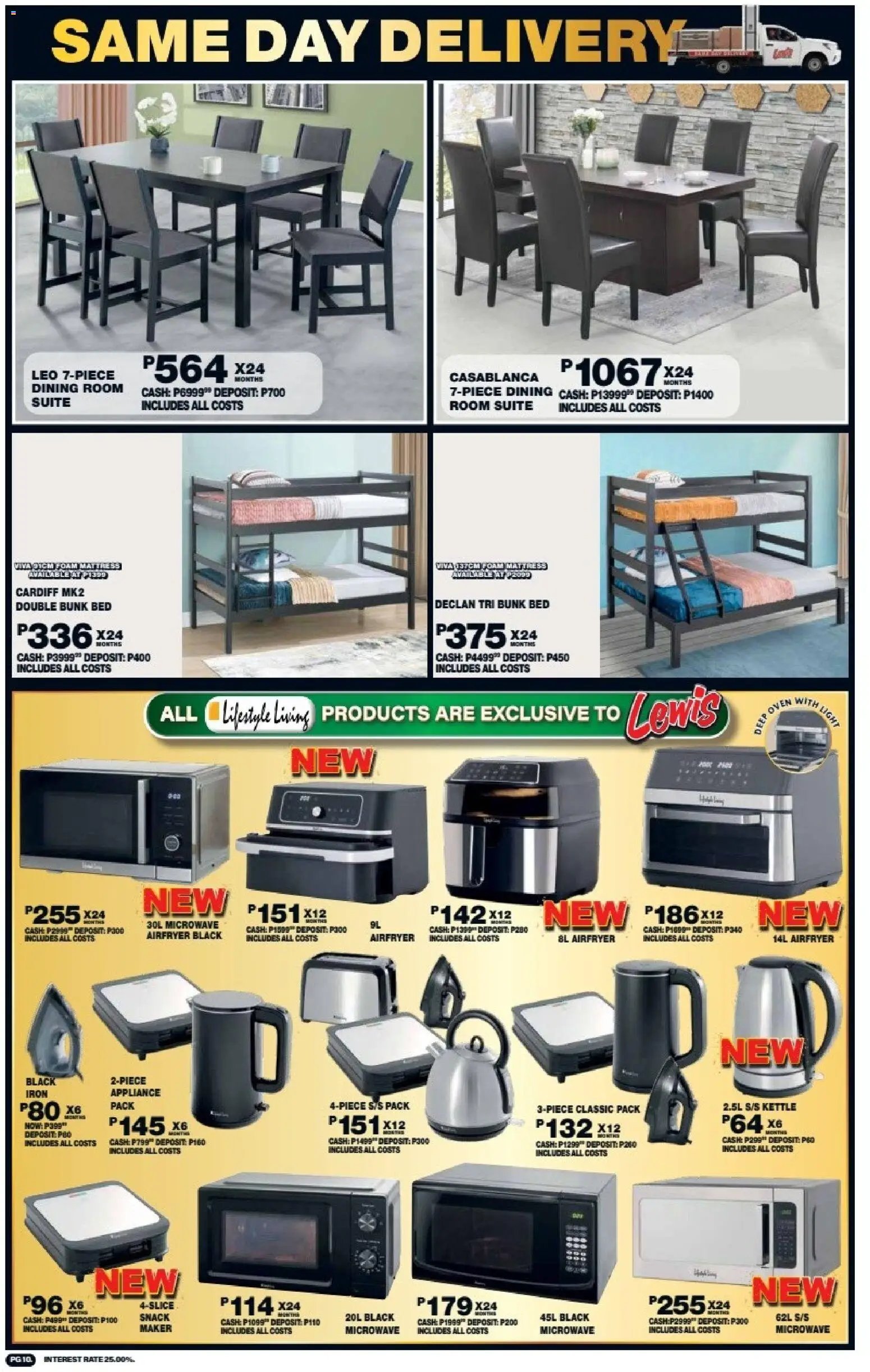 Lewis Stores Botswana Brochure