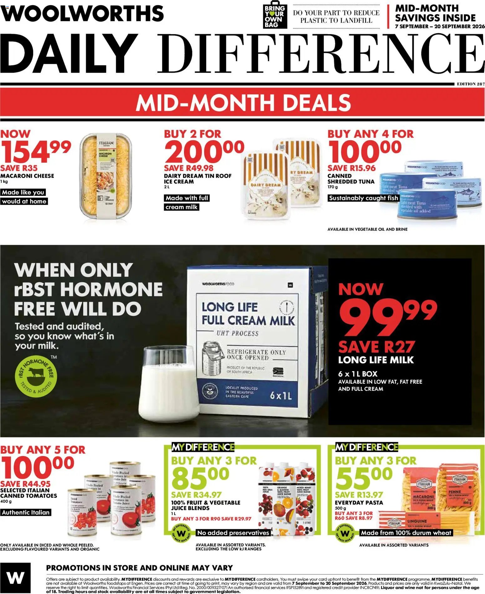 Woolworths Specials
