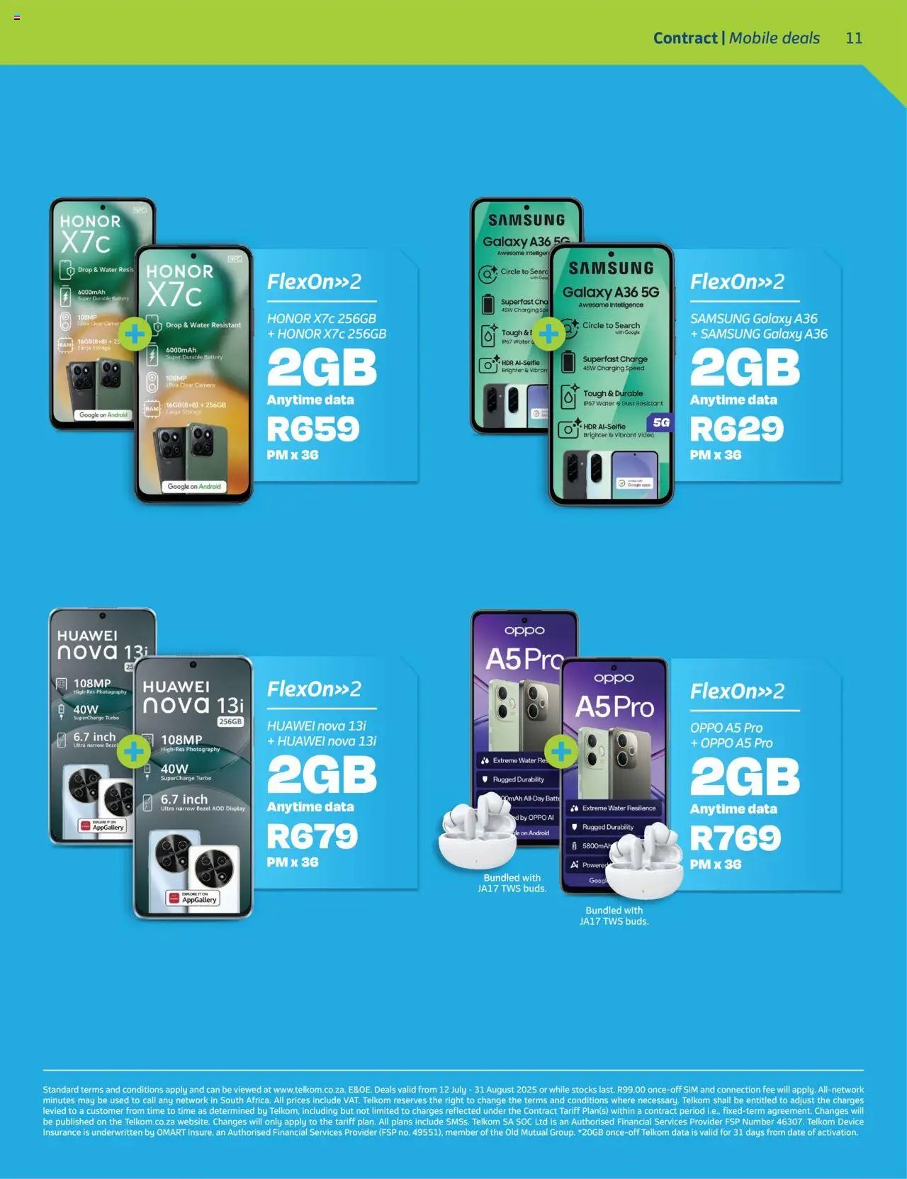 Telkom Deals (2025-07-12 - 2025-08-31) | 11