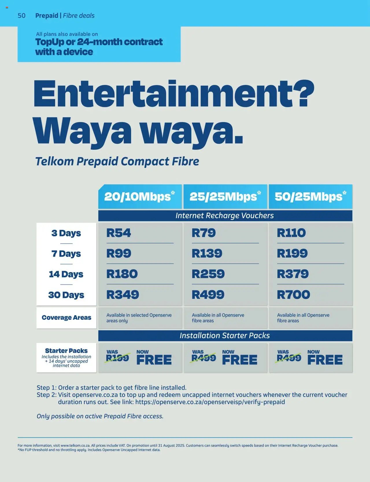 Telkom Deals (2025-07-12 - 2025-08-31) | 48