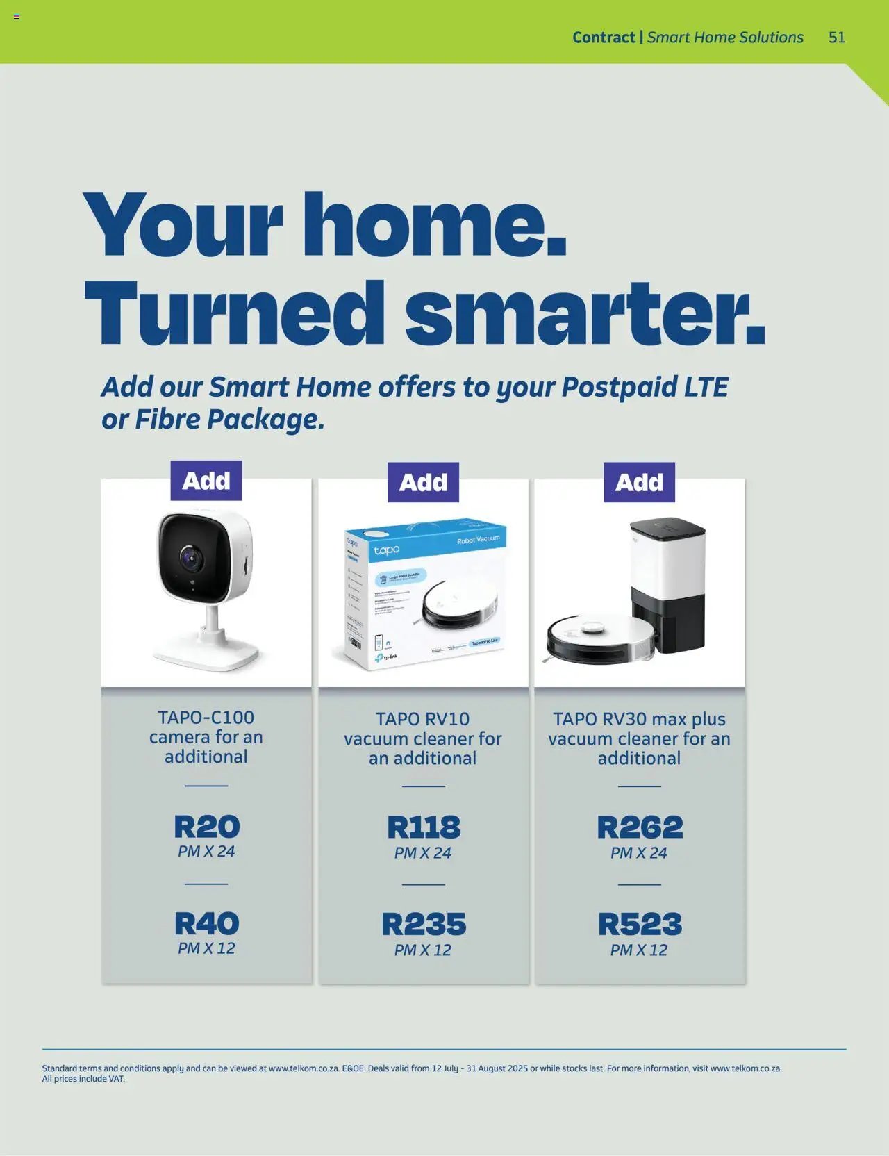 Telkom Deals (2025-07-12 - 2025-08-31) | 49